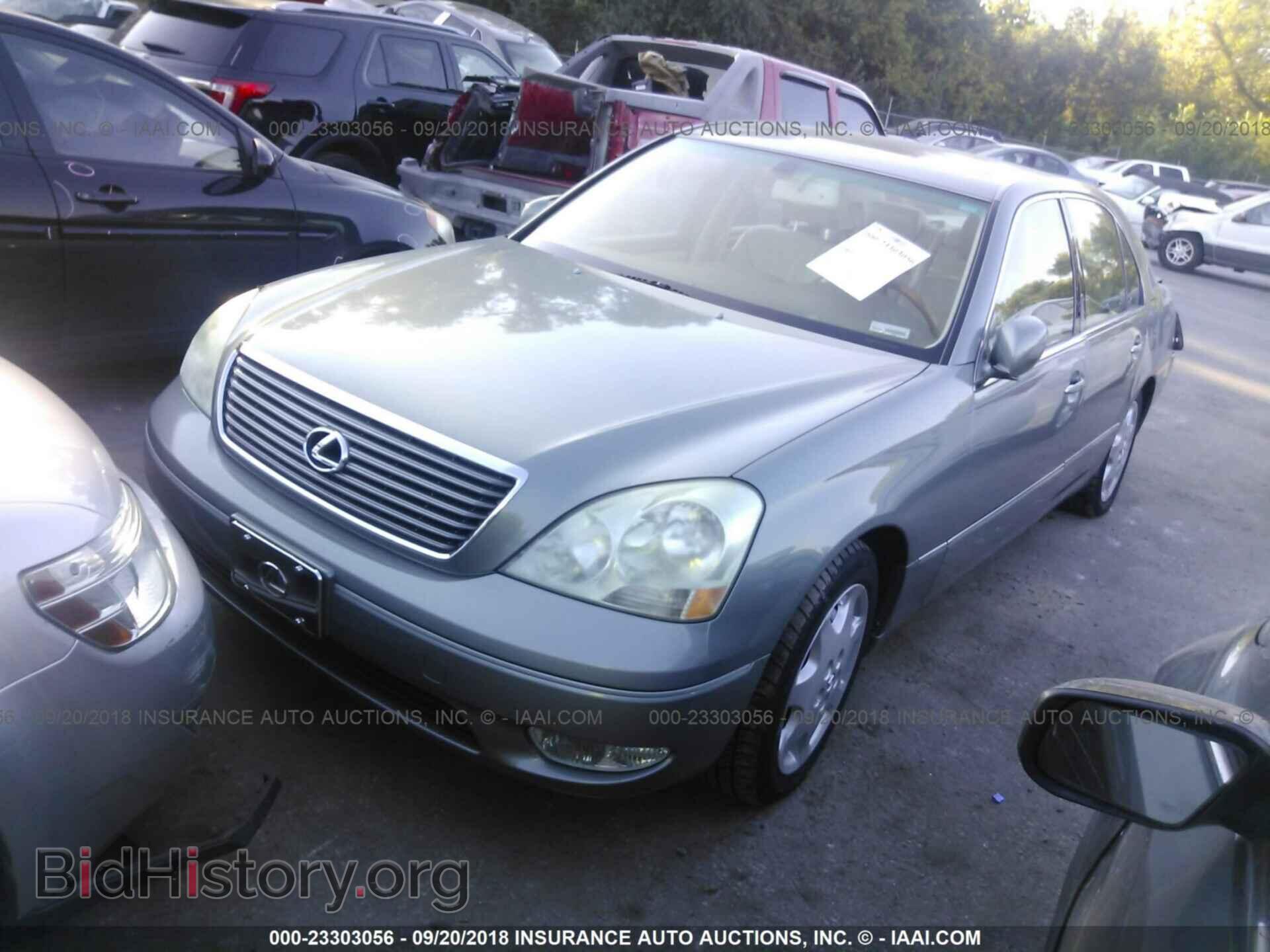 2003 LEXUS LS - VIN: JTHBN30F030092357 - Фото 2