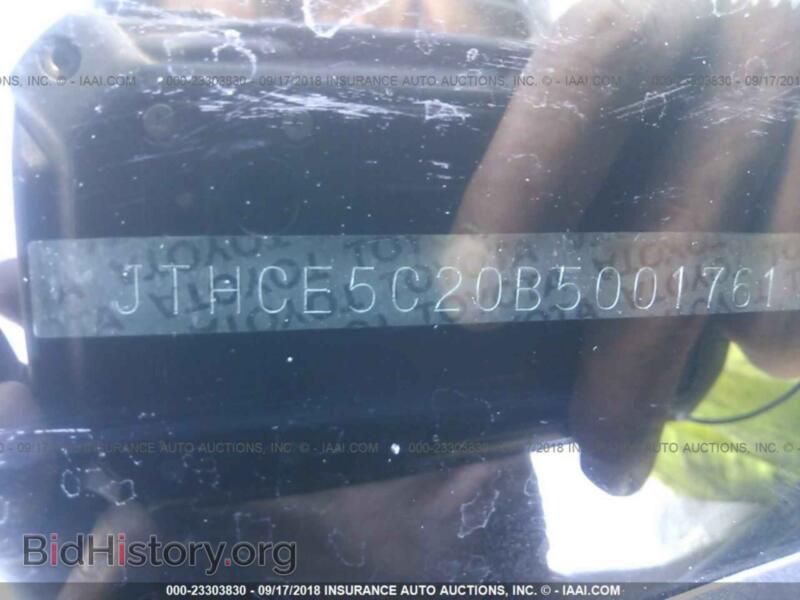 2011 Lexus IS (VIN JTHCE5C20B5001761) — photo 9 of 10