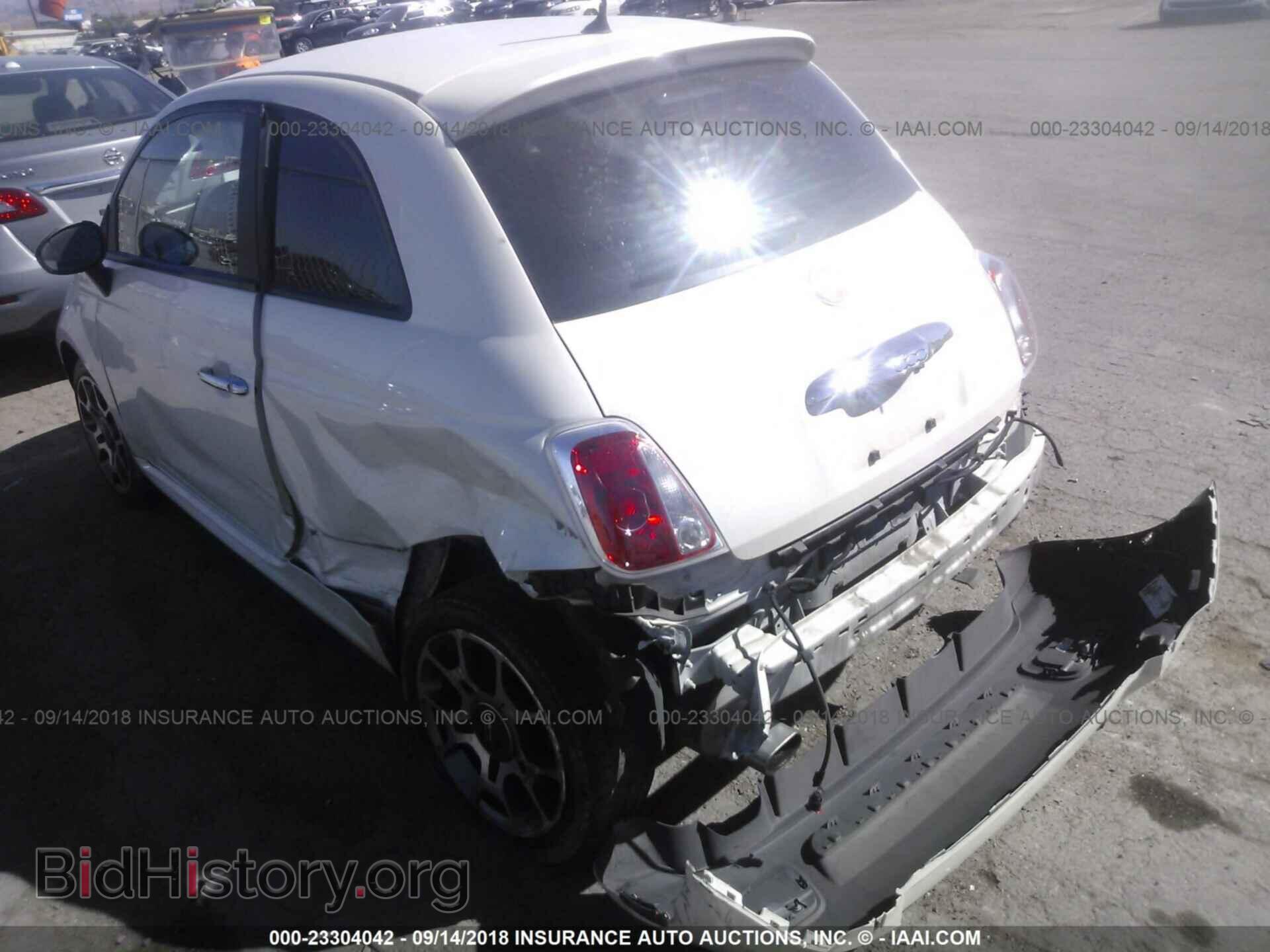 2012 Fiat 500 - VIN: 3C3CFFBR0CT233530 - Фото 3