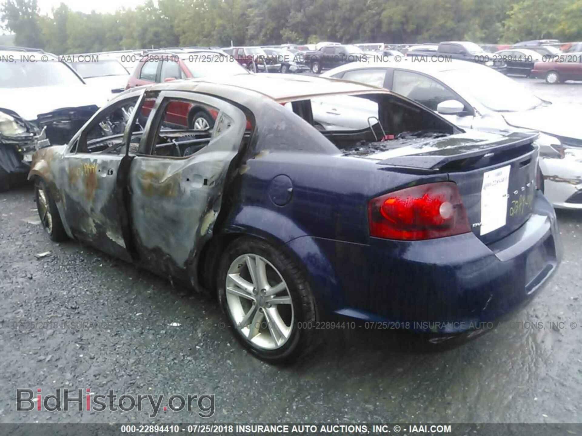 2013 DODGE AVENGER - VIN: 1C3CDZCB1DN554986 - Фото 3