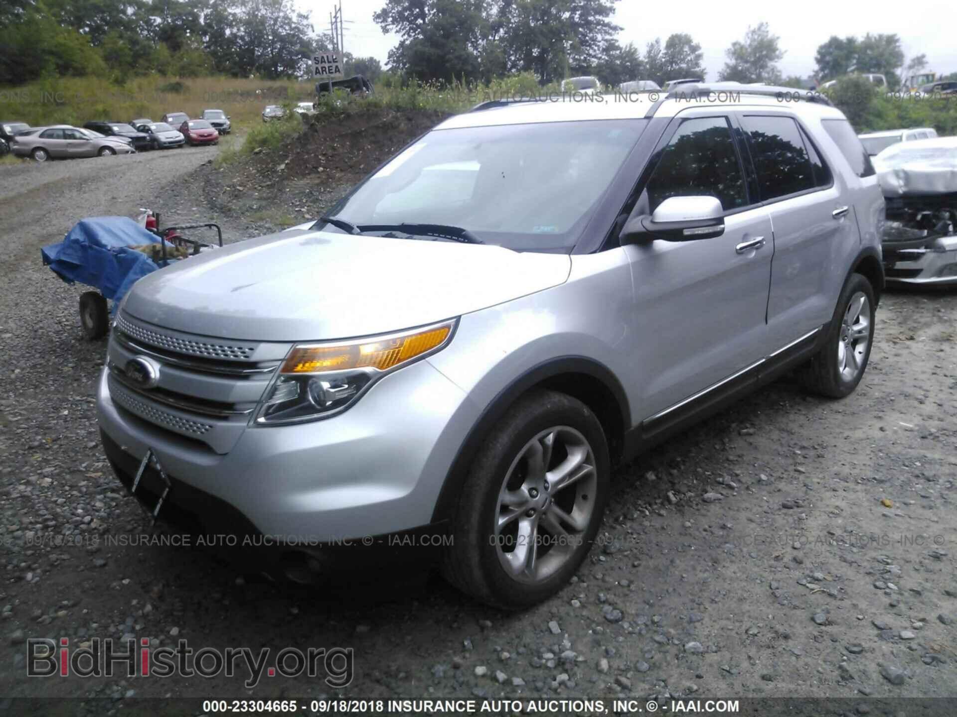 2013 FORD EXPLORER - VIN: 1FM5K8F89DGC72101 - Фото 2