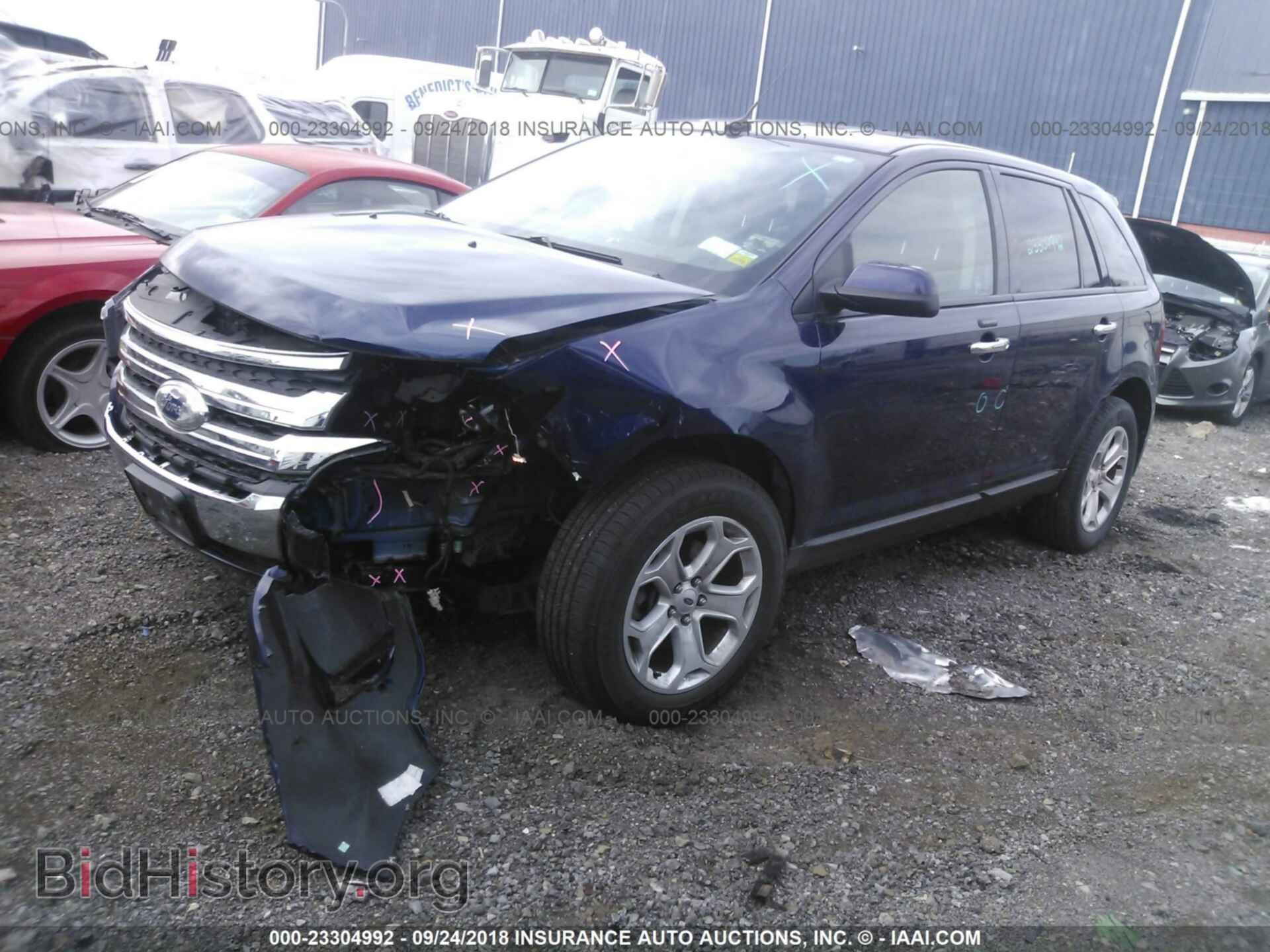 2011 Ford Edge - VIN: 2FMDK4JC9BBB42761 - Фото 2