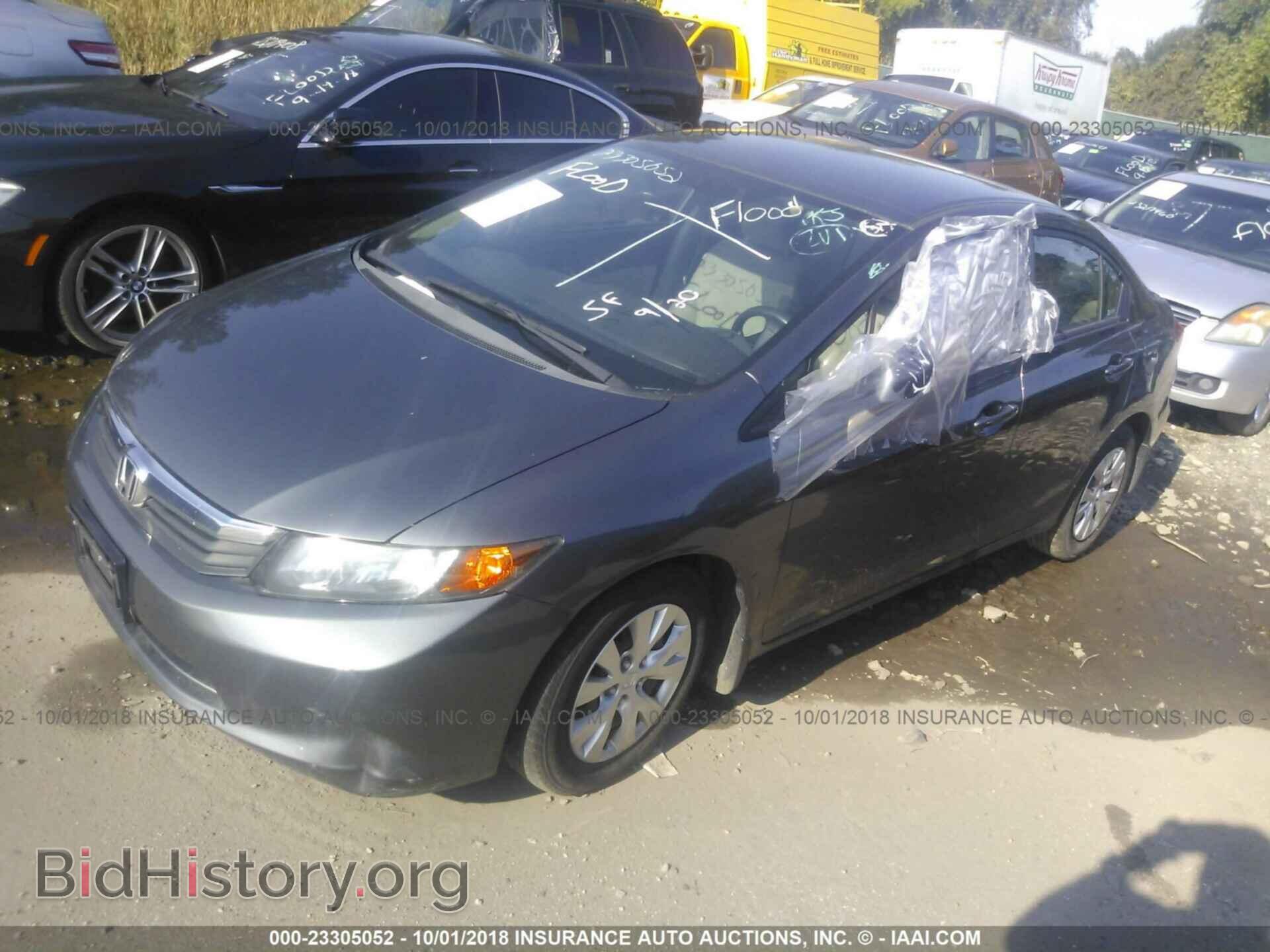 2012 Honda Civic - VIN: 19XFB2F53CE316894 - Photo 2