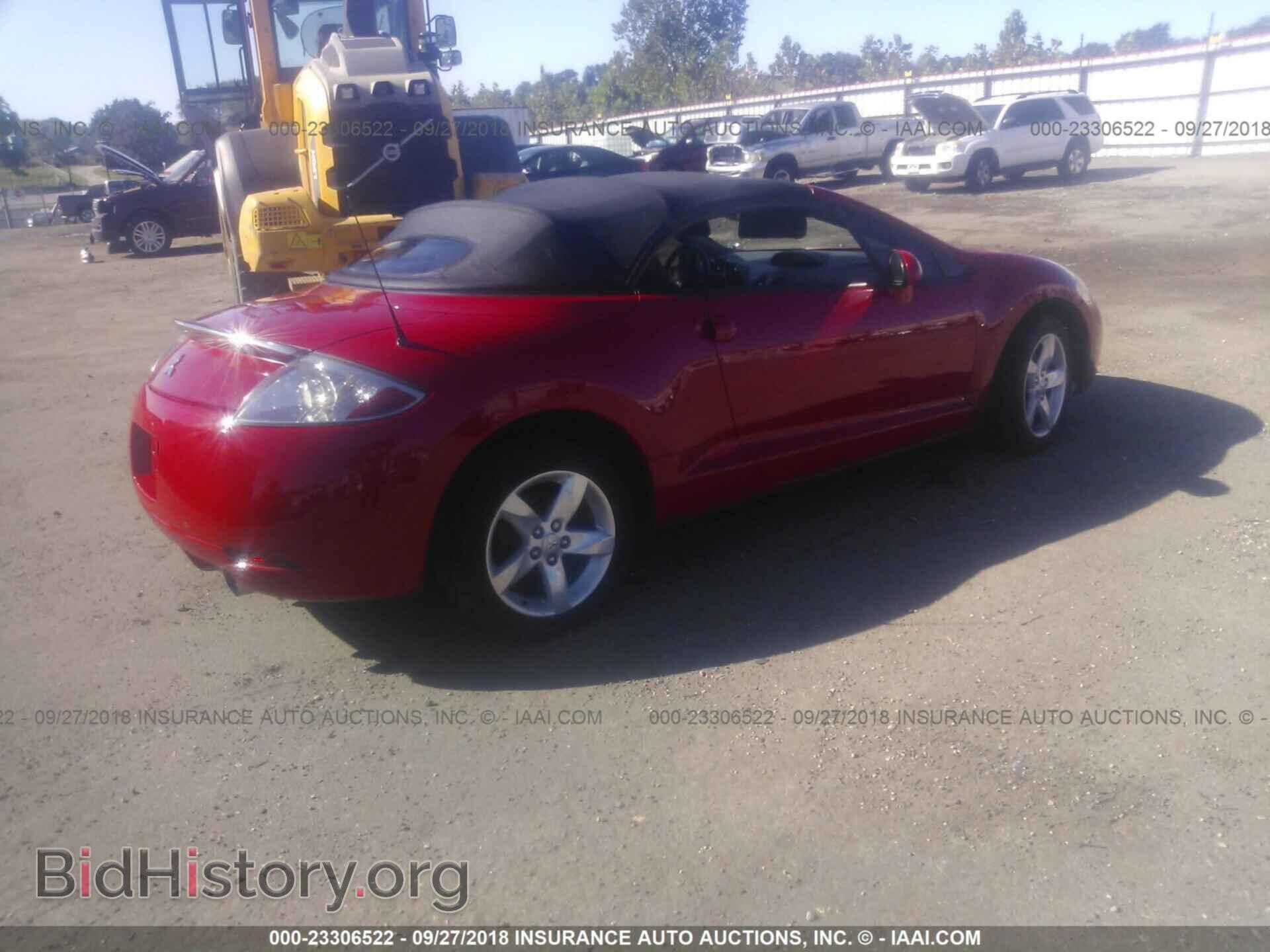 2007 MITSUBISHI ECLIPSE - VIN: 4A3AL25F27E006297 - Фото 4