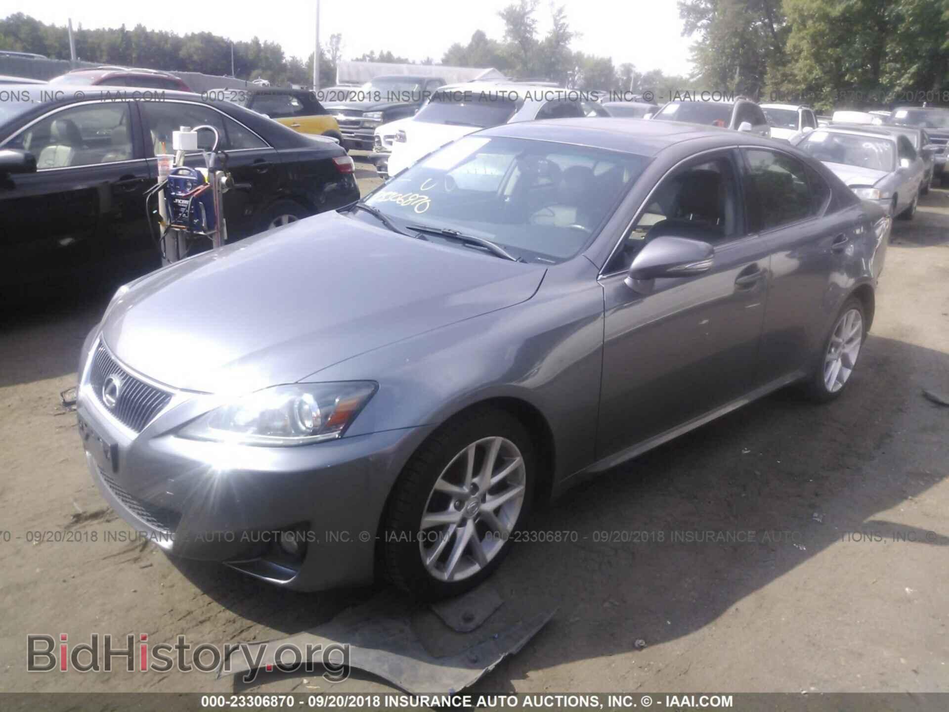 2013 LEXUS IS - VIN: JTHCF5C28D5062372 - Фото 2