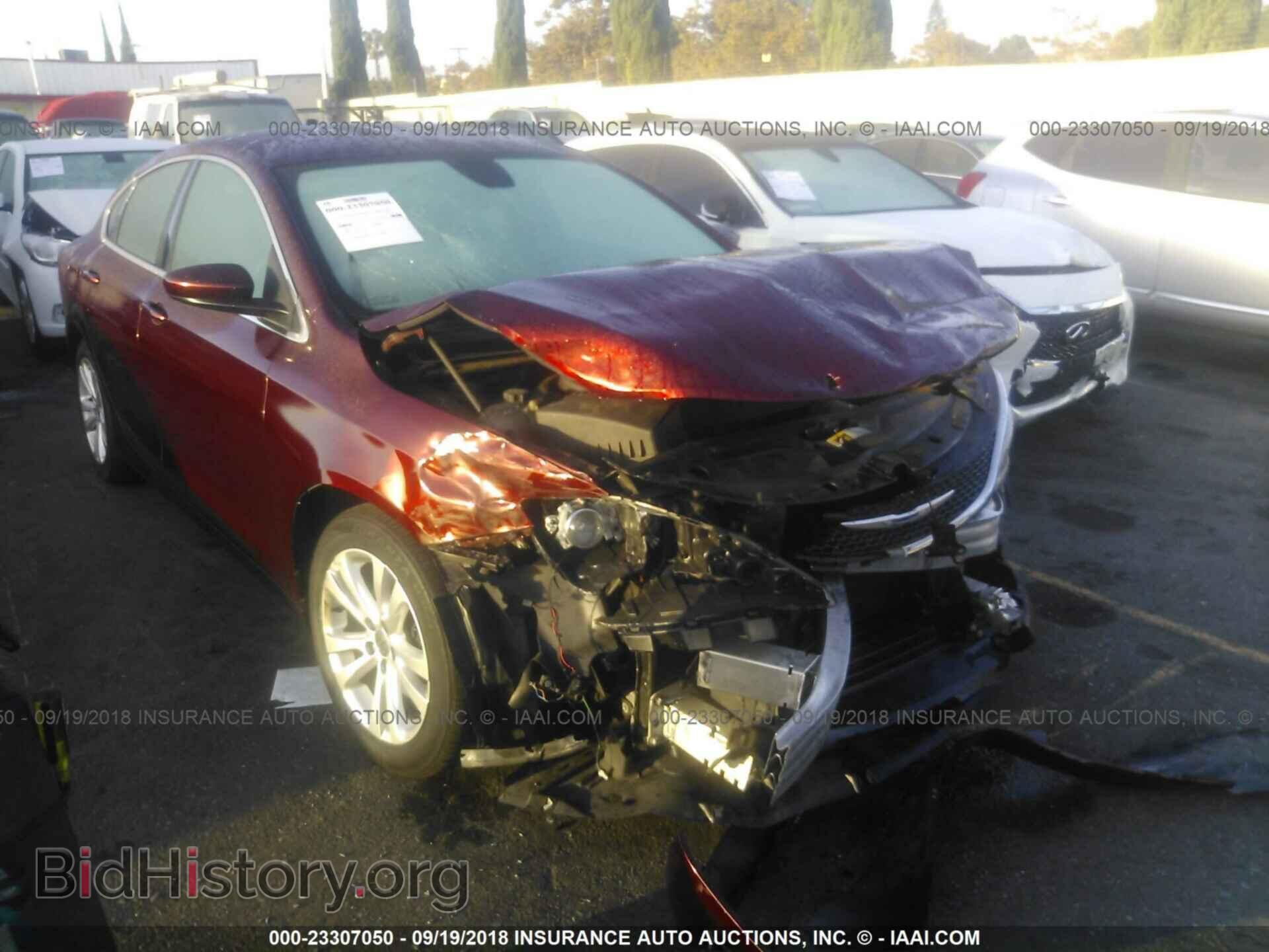 Photo 1C3CCCAB8GN105795 - Chrysler 200 2016