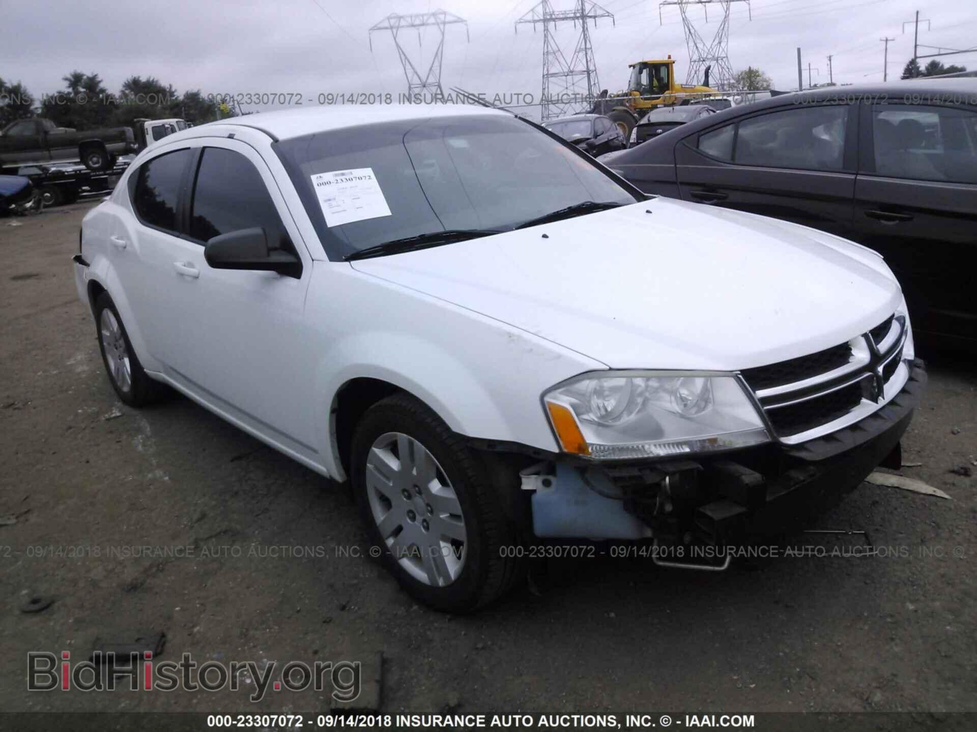 Photo 1C3CDZAB2CN174542 - Dodge Avenger 2012