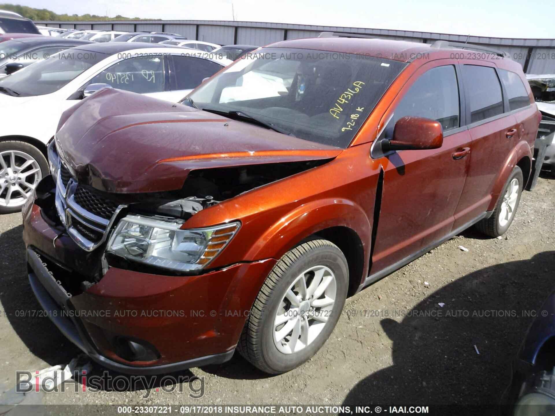 2013 Dodge Journey - VIN: 3C4PDCBB1DT594674 - Фото 2