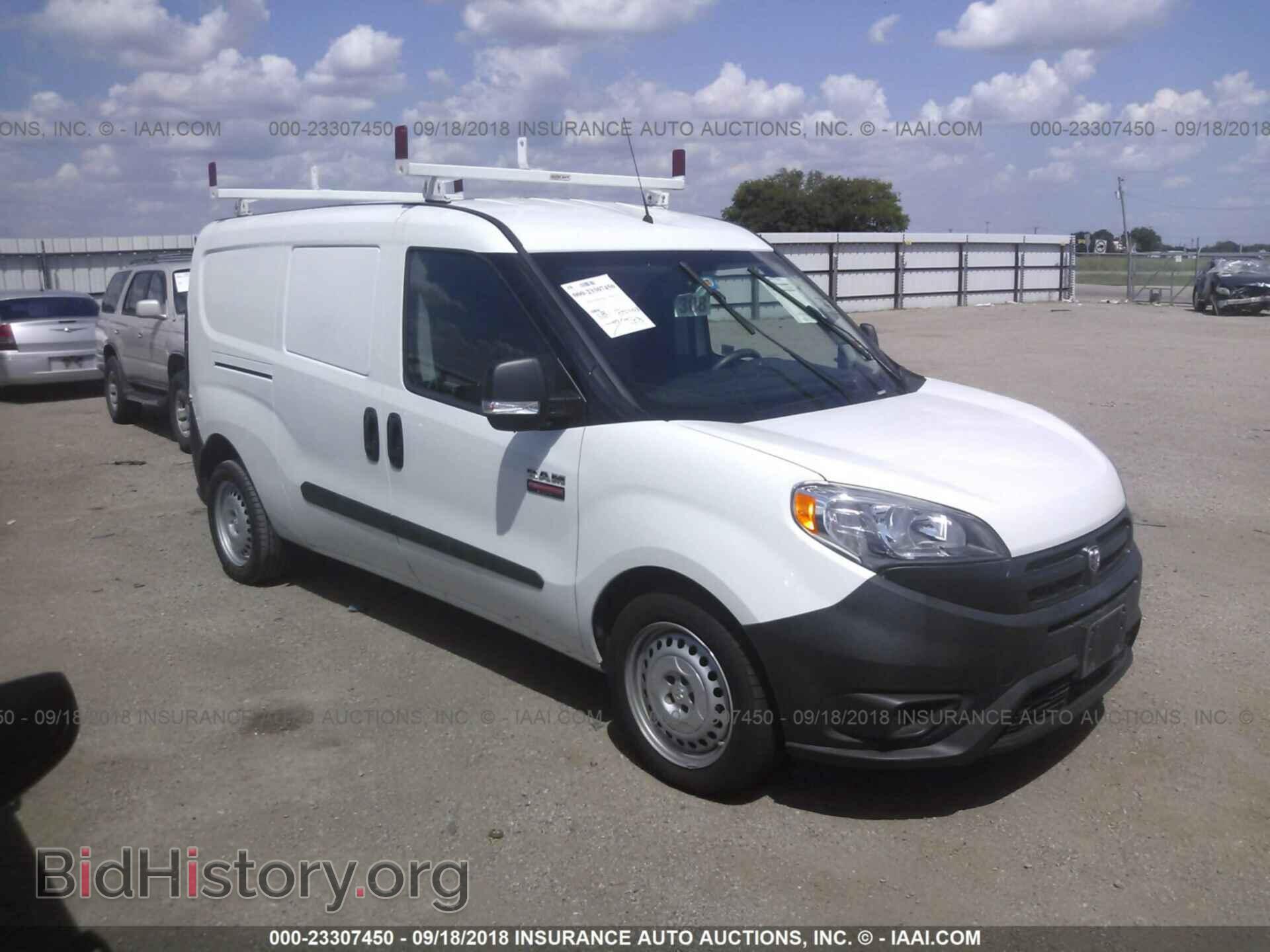 Photo ZFBERFAT5G6B73291 - Ram Promaster 2016