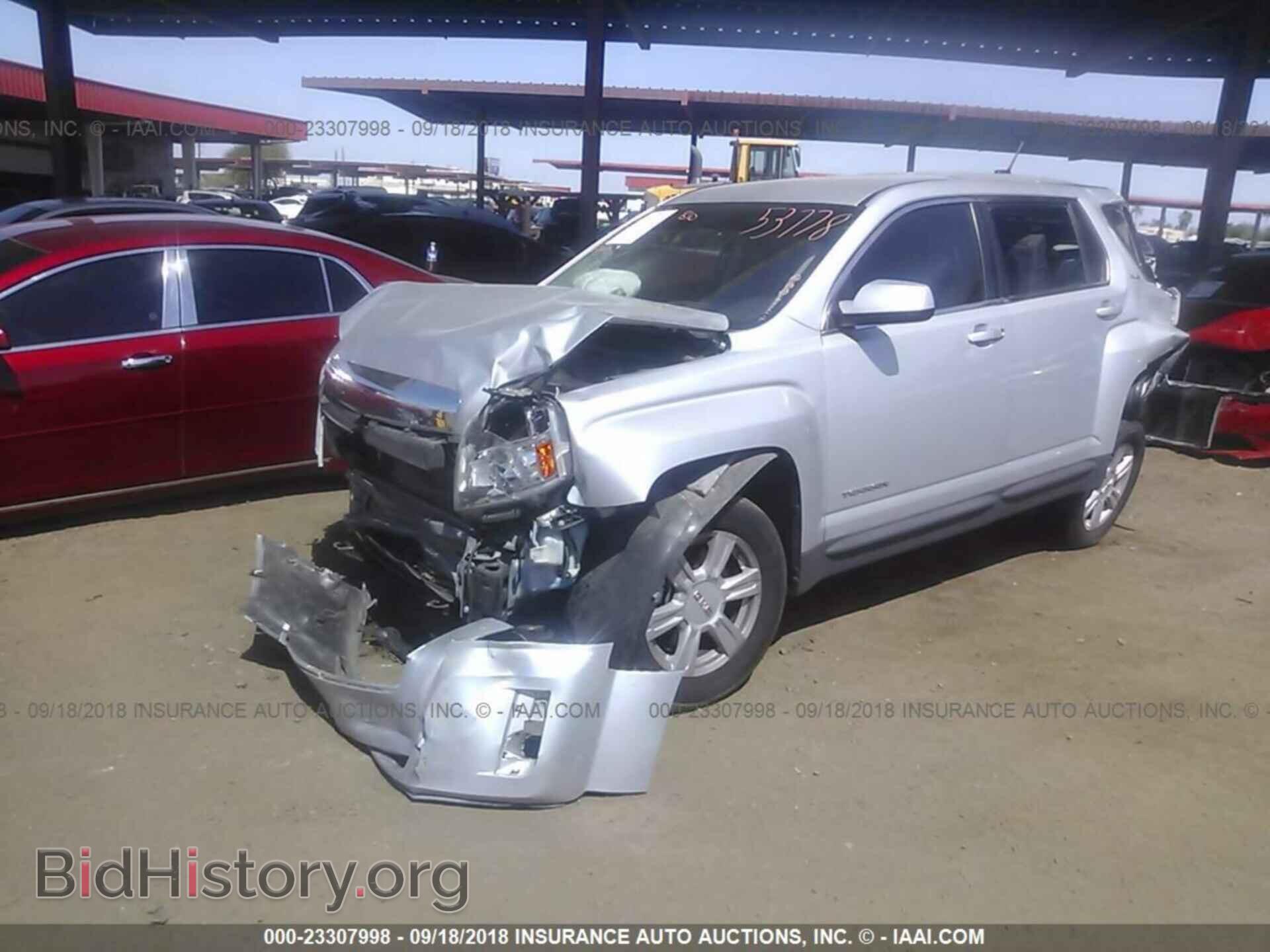 2014 Gmc Terrain - VIN: 2GKALMEK7E6383077 - Фото 2