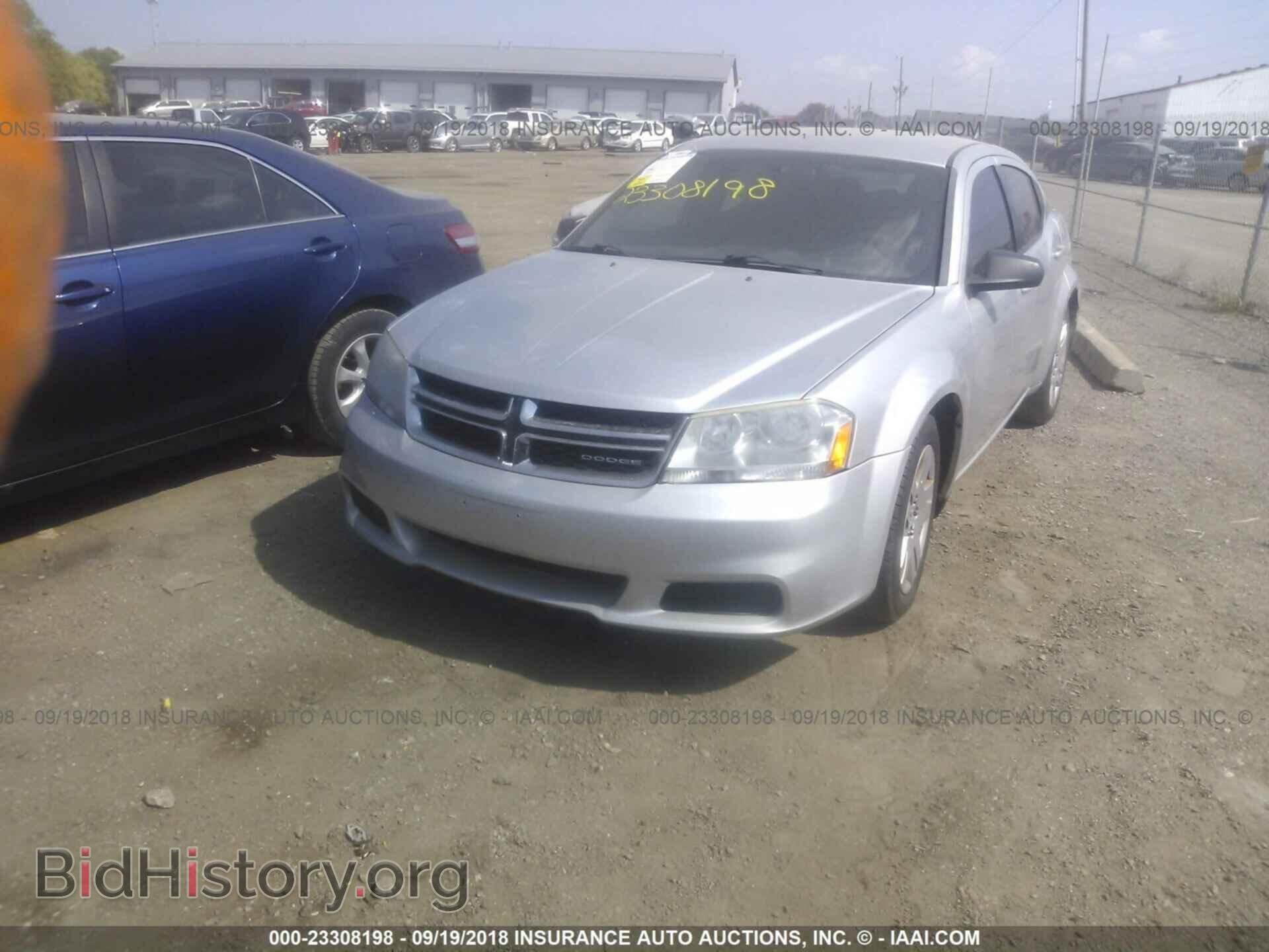 2012 Dodge Avenger - VIN: 1C3CDZAB4CN174591 - Фото 2
