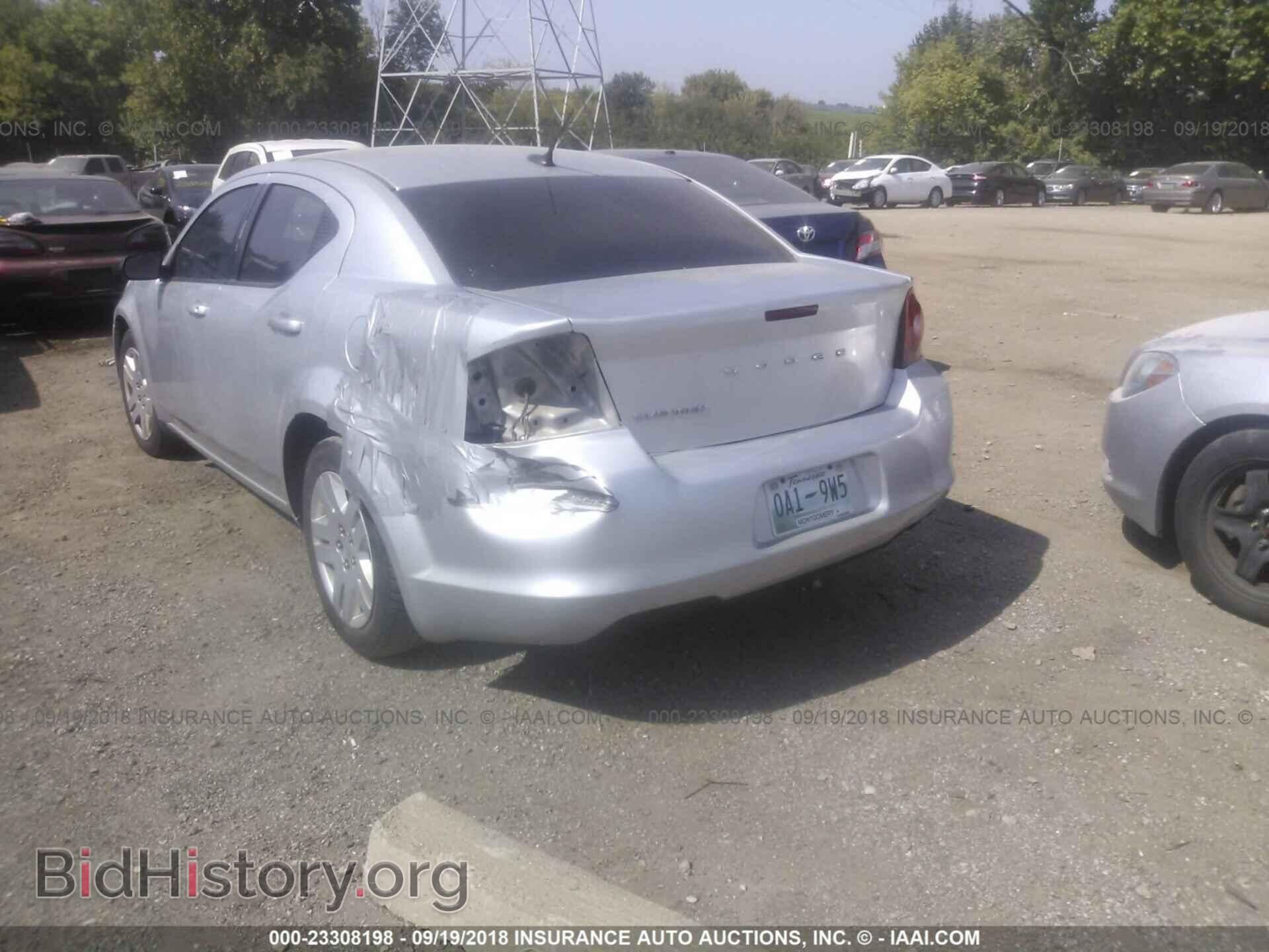 2012 Dodge Avenger - VIN: 1C3CDZAB4CN174591 - Фото 3