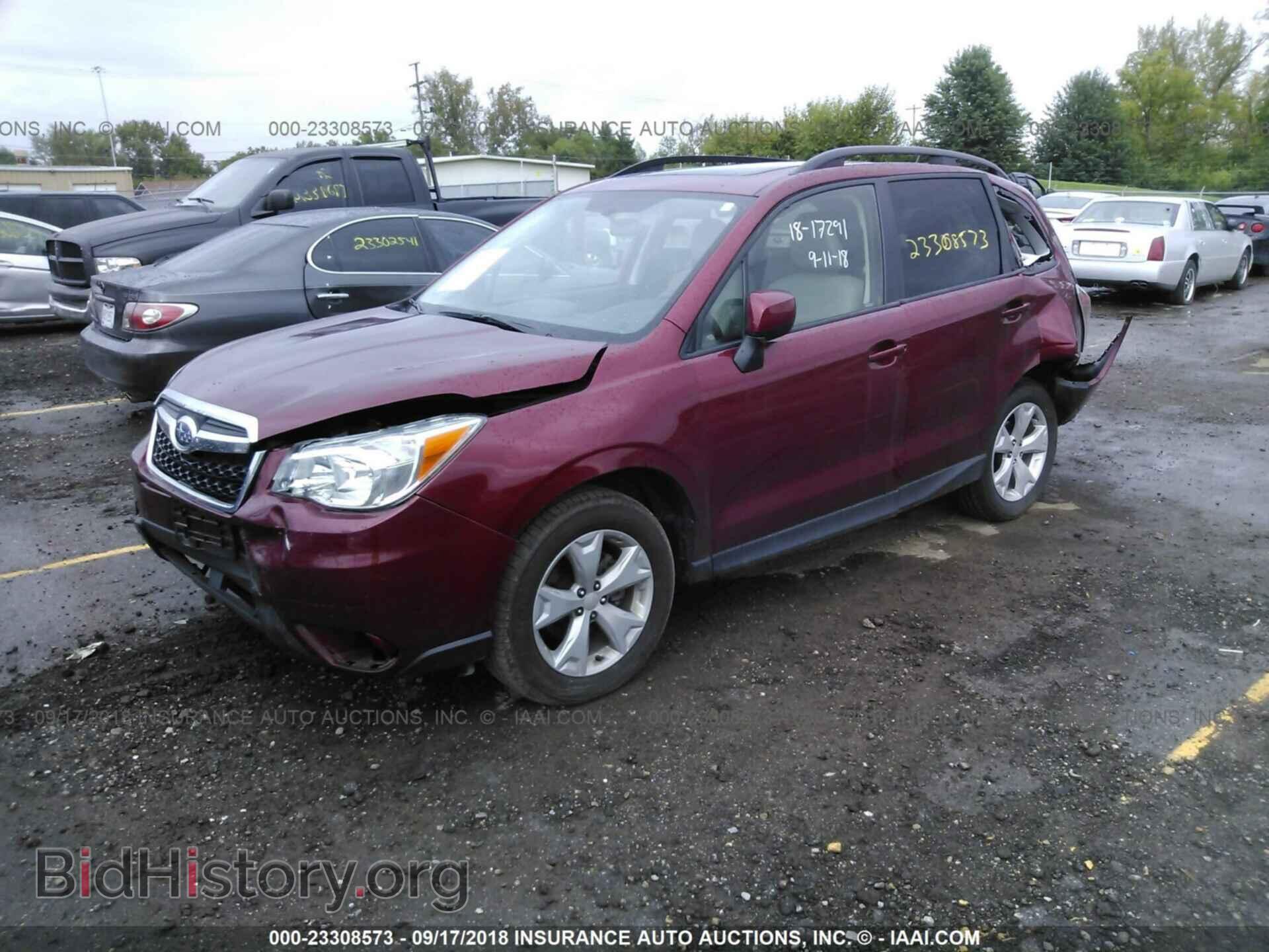 2015 Subaru Forester - VIN: JF2SJADC3FH474312 - Фото 2