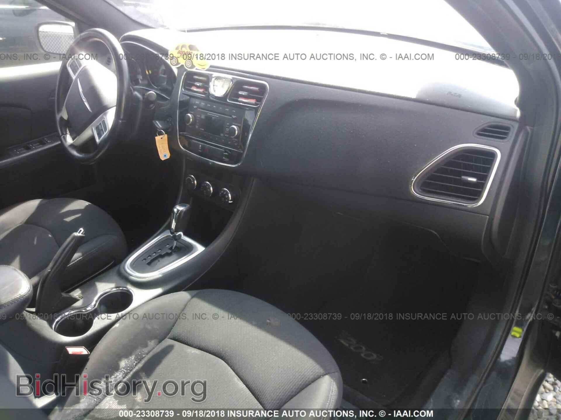 2013 CHRYSLER 200 - VIN: 1C3CCBBB7DN602096 - Фото 5