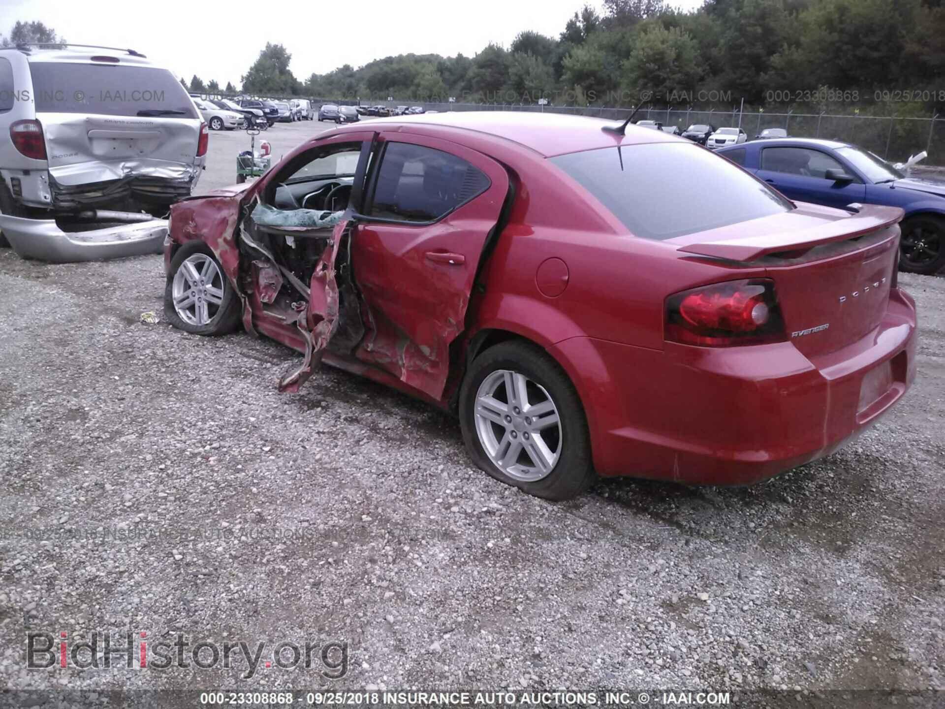 2014 Dodge Avenger - VIN: 1C3CDZAG4EN235713 - Фото 3