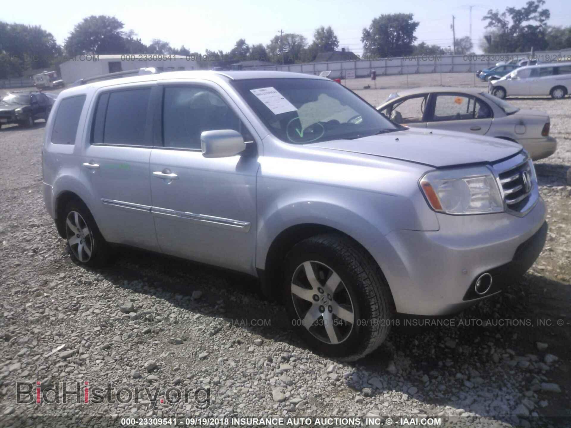 Фотография 5FNYF4H92CB060895 - Honda Pilot 2012