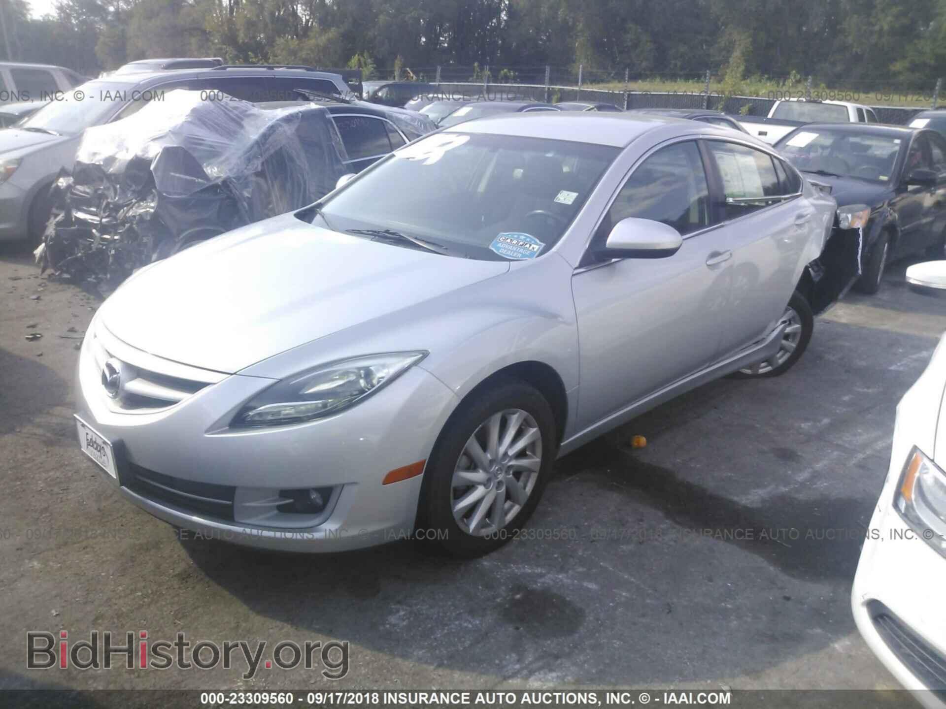 2012 Mazda 6 - VIN: 1YVHZ8DH7C5M01201 - Фото 2
