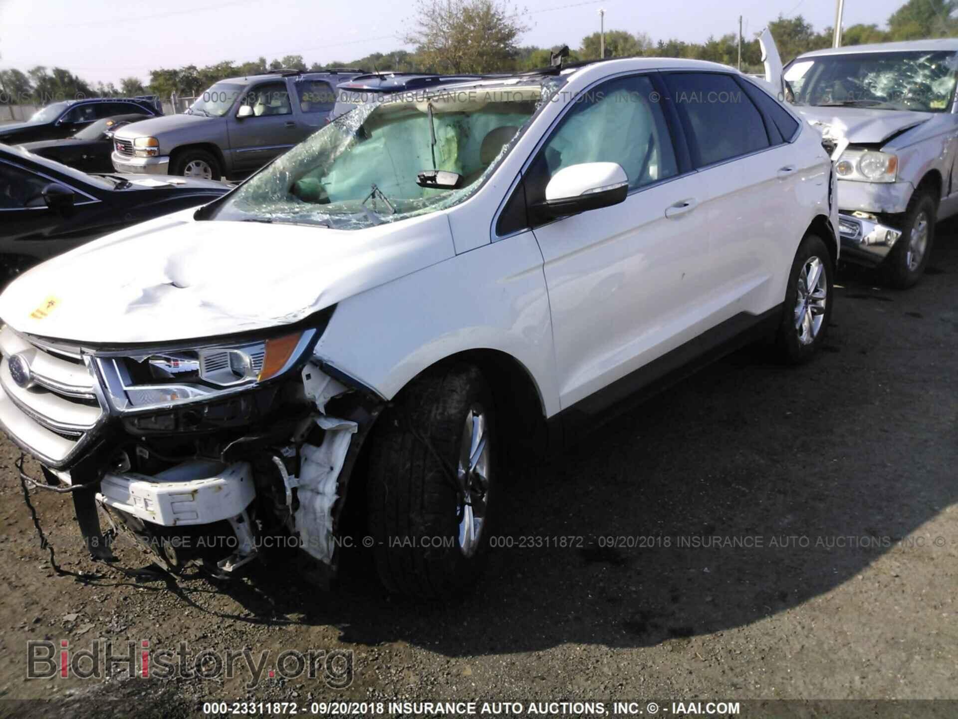 2015 Ford Edge - VIN: 2FMTK4J95FBB49602 - Фото 2