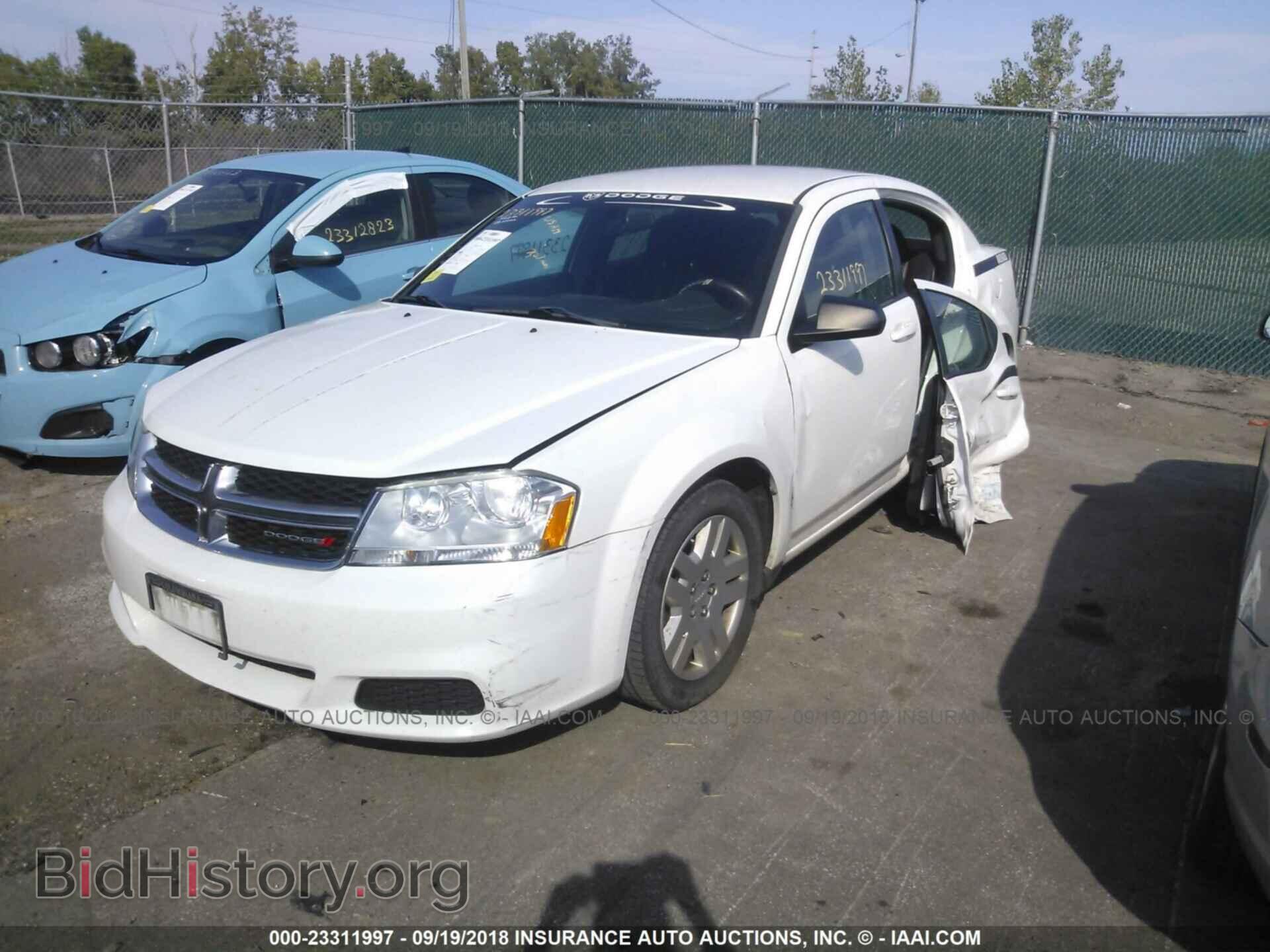 2013 Dodge Avenger - VIN: 1C3CDZAB9DN571876 - Photo 2