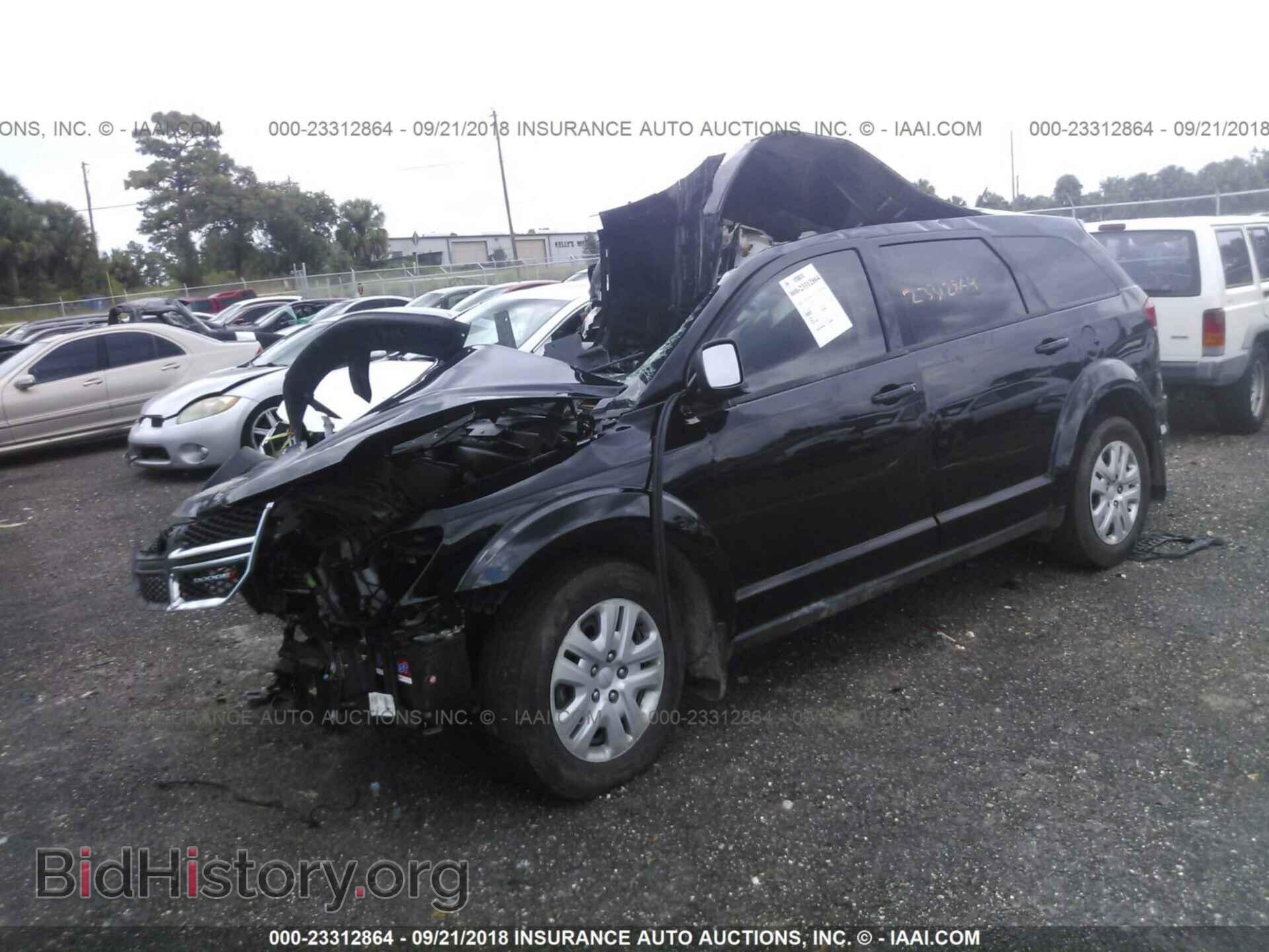 2014 DODGE JOURNEY - VIN: 3C4PDCAB4ET198600 - Фото 2