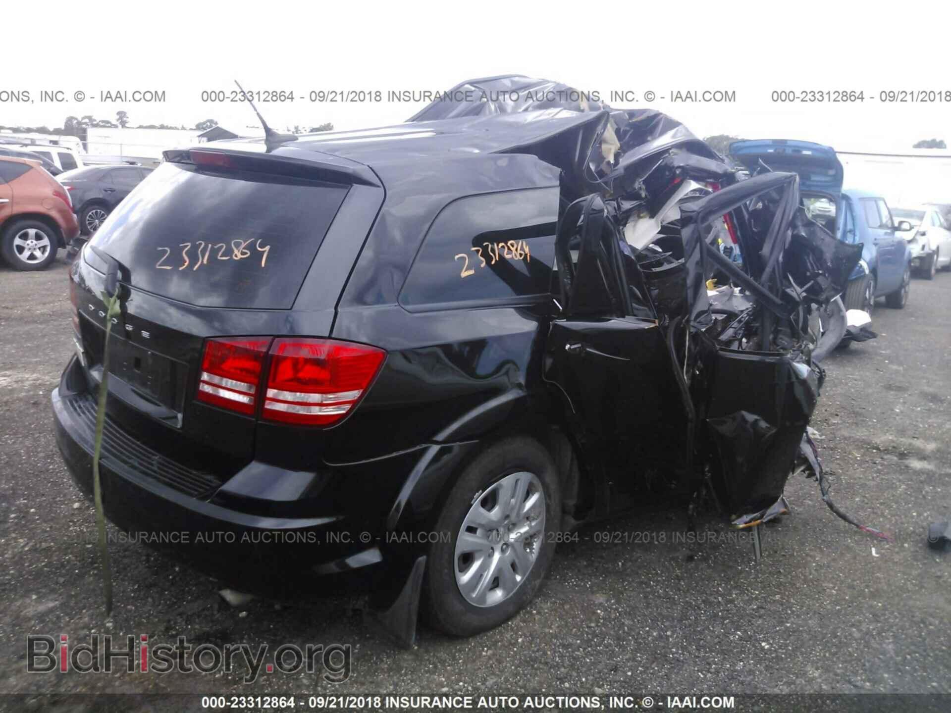 2014 DODGE JOURNEY - VIN: 3C4PDCAB4ET198600 - Фото 4