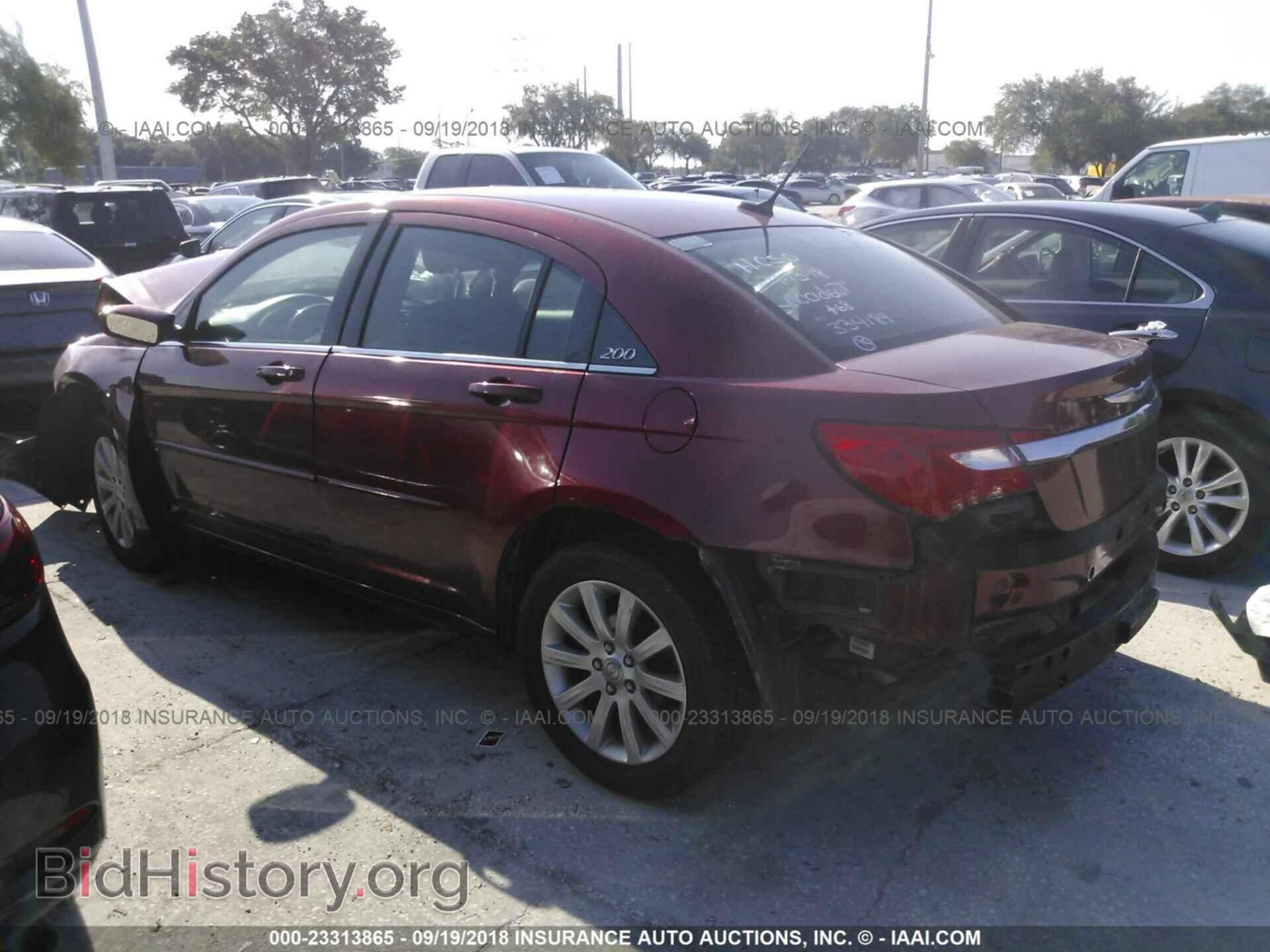 2013 Chrysler 200 - VIN: 1C3CCBBB0DN732933 - Photo 3