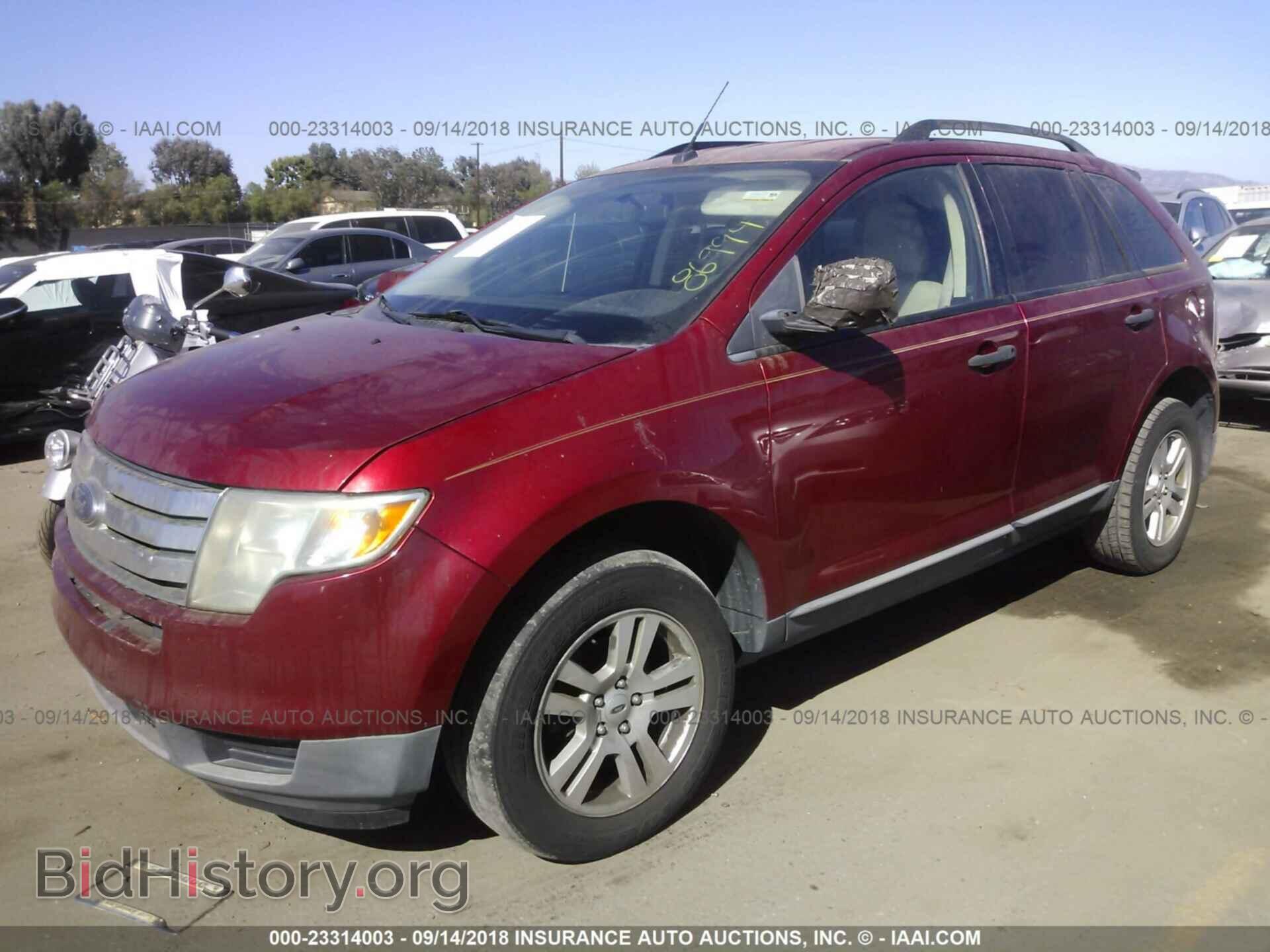 2008 FORD EDGE - VIN: 2FMDK36C08BB27108 - Фото 2