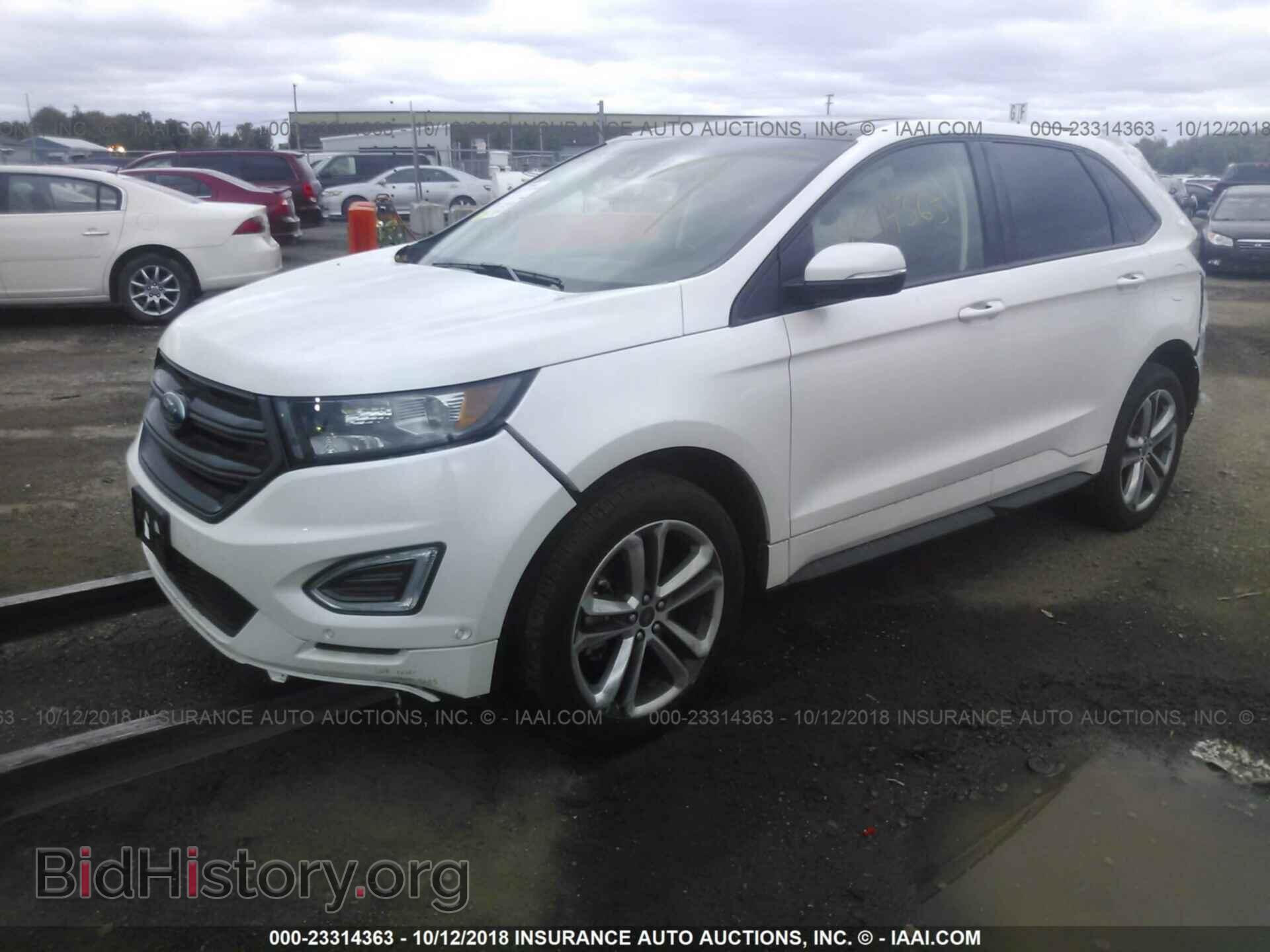 2018 Ford Edge - VIN: 2FMPK4AP8JBB03707 - Фото 2