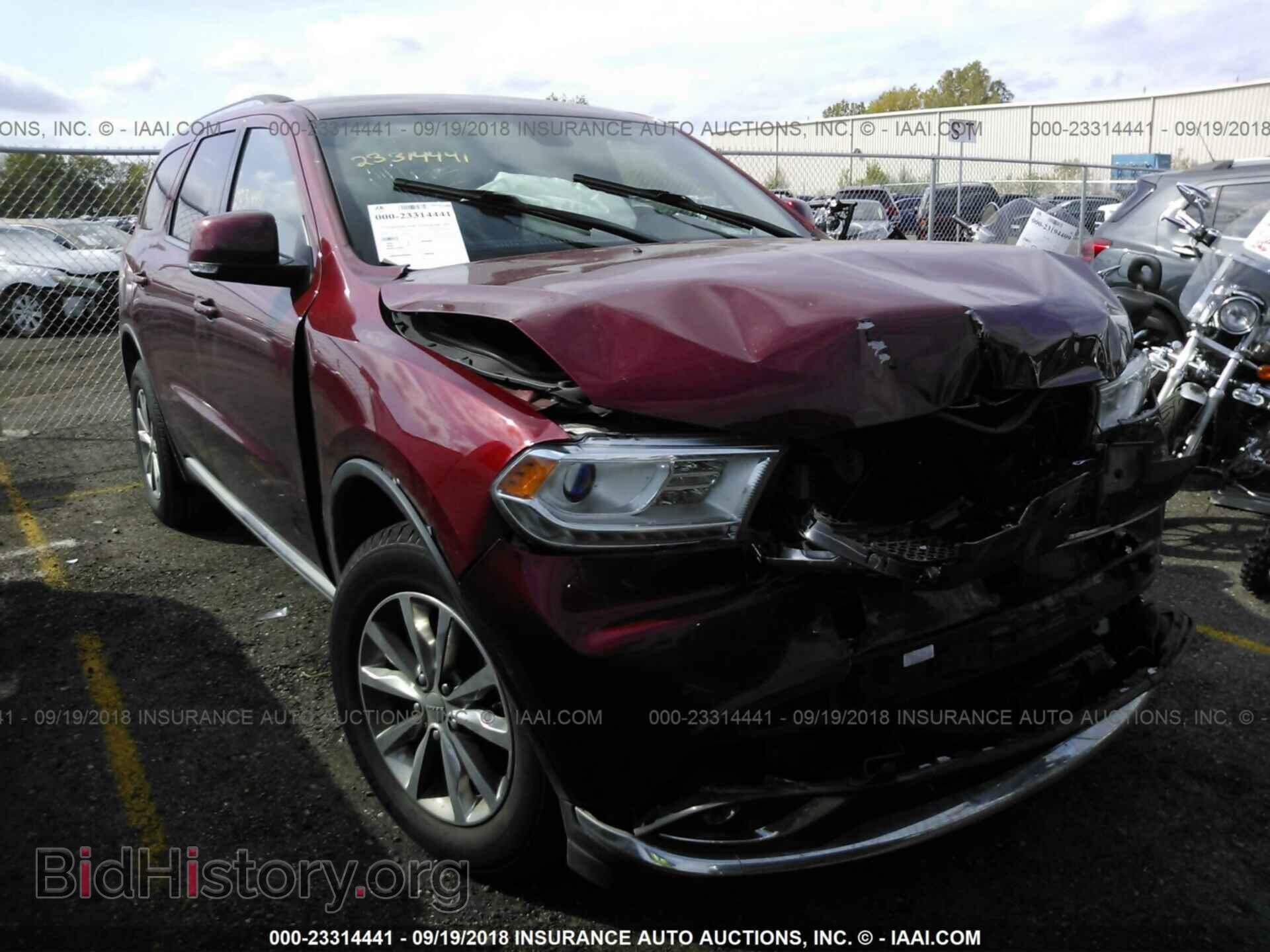 Photo 1C4RDJDG9EC307987 - DODGE DURANGO 2014