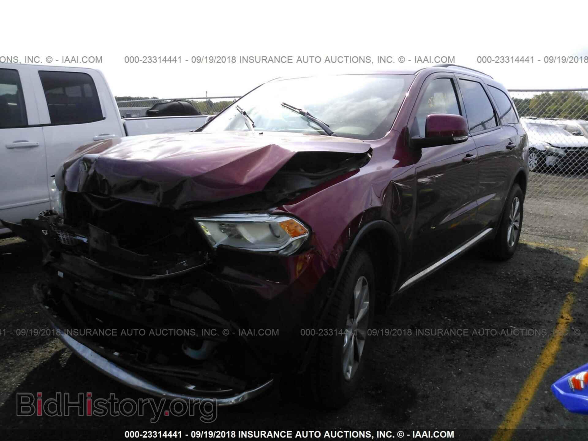 2014 DODGE DURANGO - VIN: 1C4RDJDG9EC307987 - Фото 2