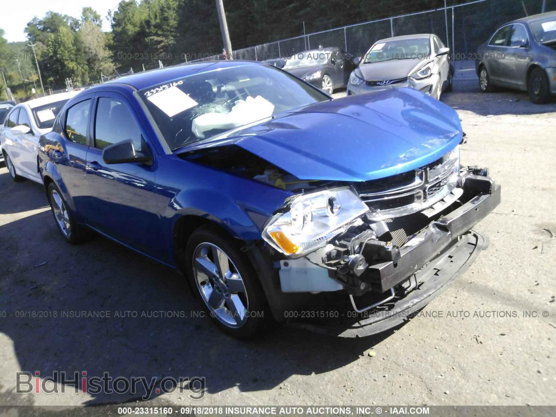 Фотография 1C3CDZAB9DN688373 - Dodge Avenger 2013