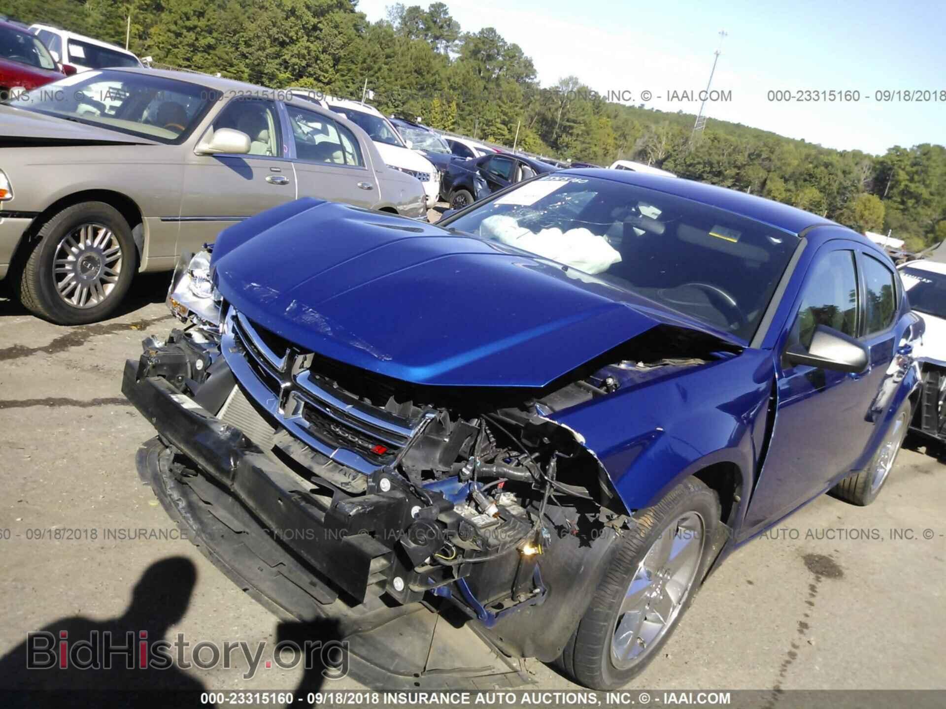 2013 Dodge Avenger - VIN: 1C3CDZAB9DN688373 - Фото 2