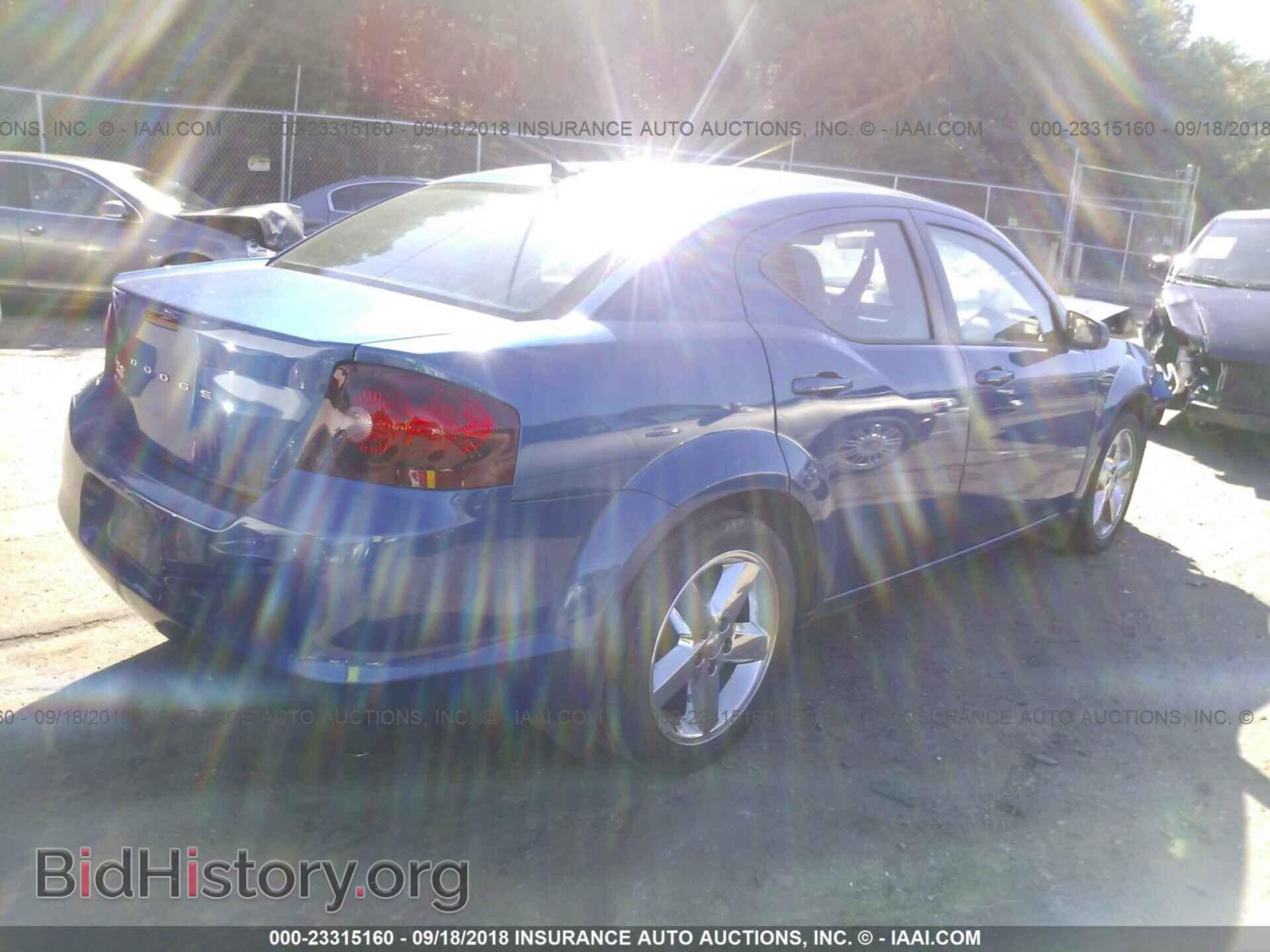 2013 Dodge Avenger - VIN: 1C3CDZAB9DN688373 - Фото 4