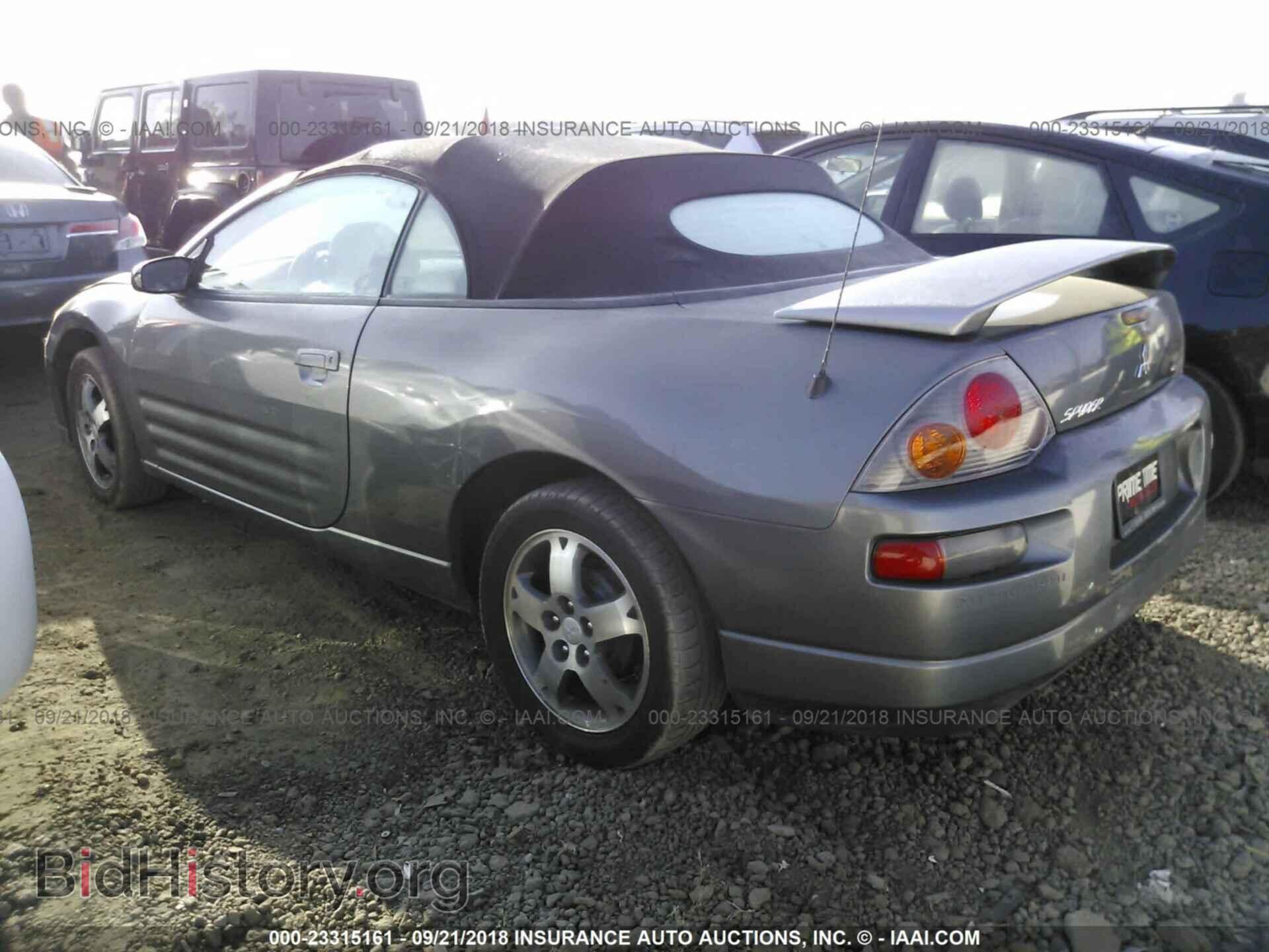 2003 MITSUBISHI ECLIPSE - VIN: 4A3AE45G83E197331 - Photo 3