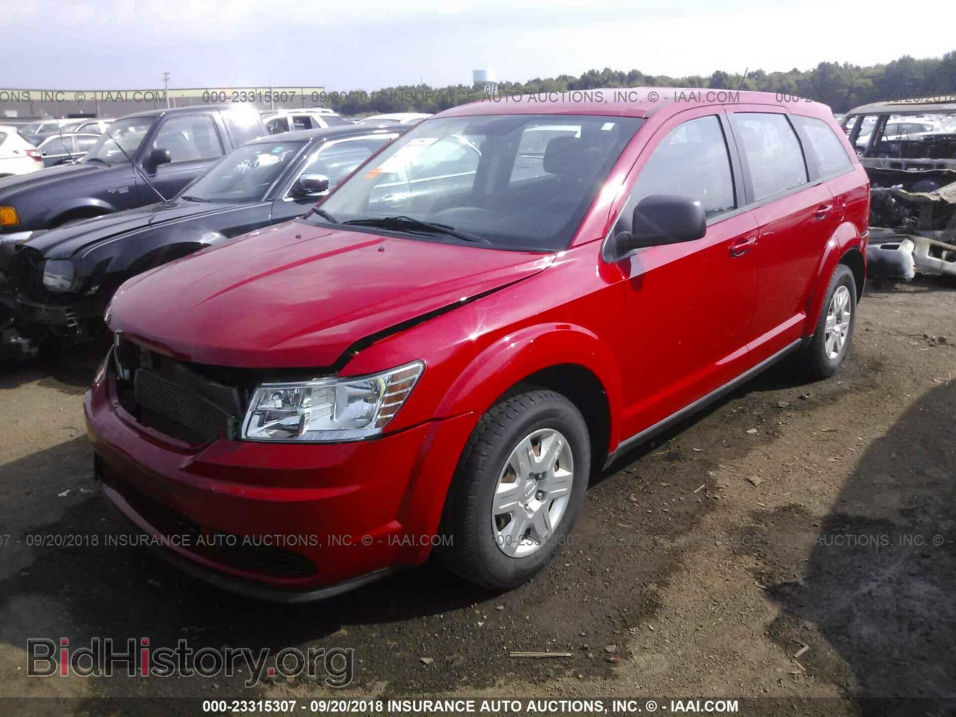 2012 Dodge Journey - VIN: 3C4PDCAB0CT297248 - Фото 2