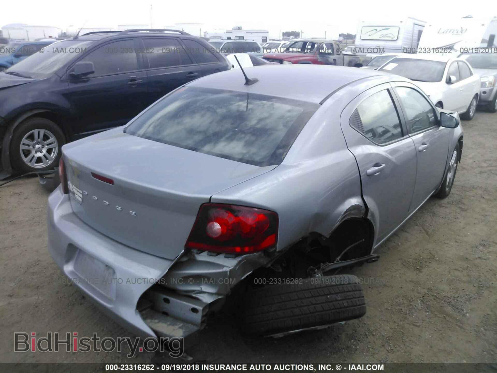 2013 Dodge Avenger - VIN: 1C3CDZAB5DN530614 - Фото 4