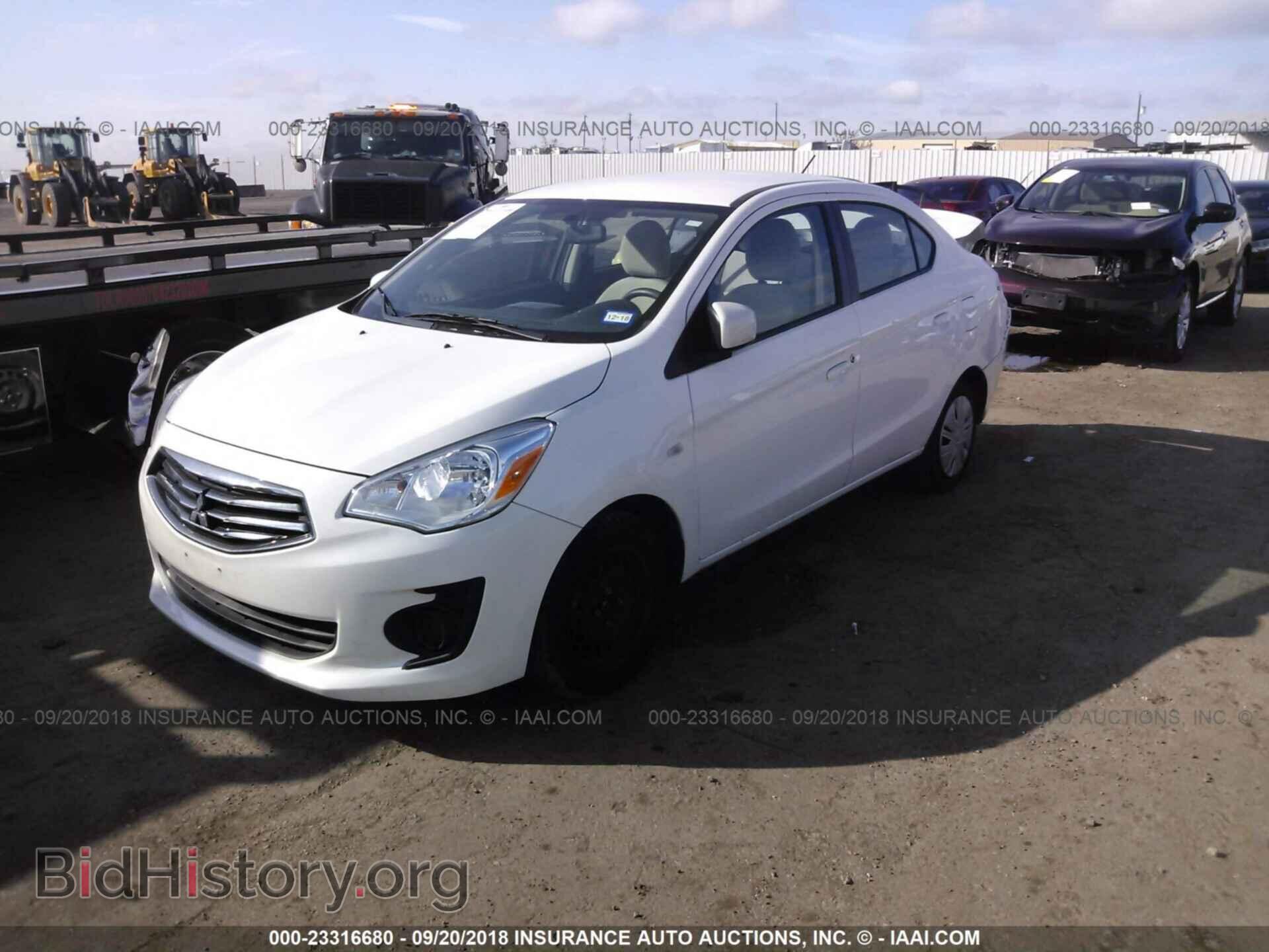 2017 Mitsubishi Mirage - VIN: ML32F3FJ2HHF13827 - Фото 2