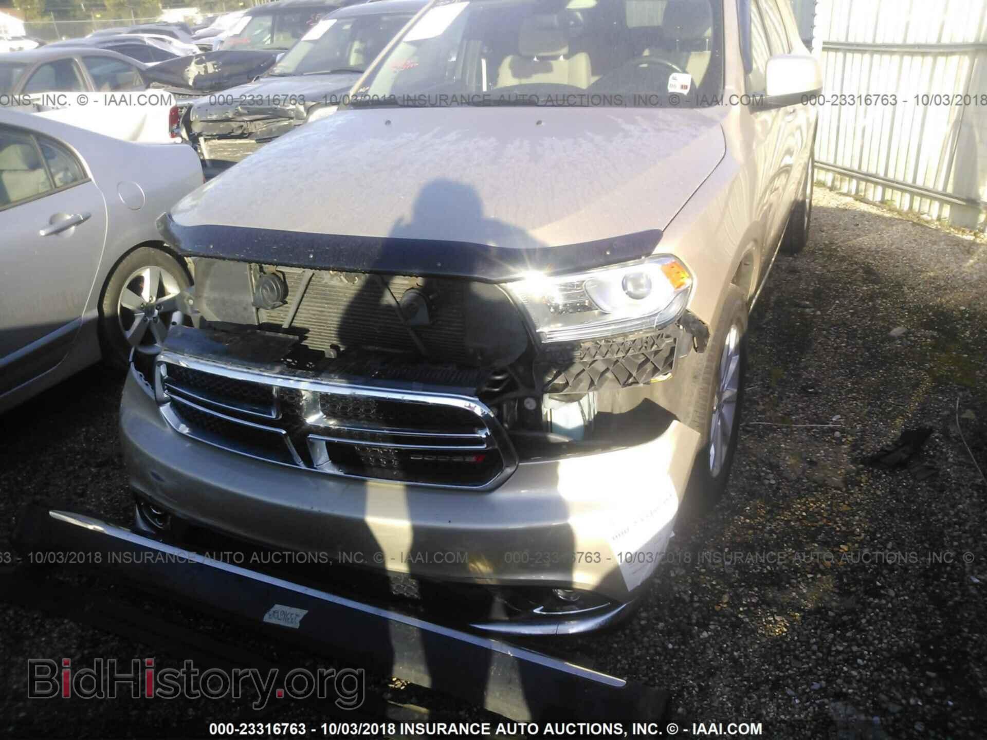 2014 Dodge Durango - VIN: 1C4RDHAG9EC344261 - Фото 2