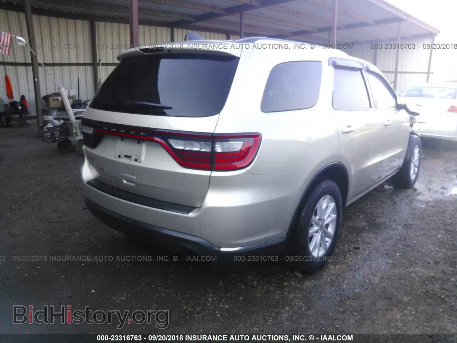 2014 Dodge Durango - VIN: 1C4RDHAG9EC344261 - Фото 4