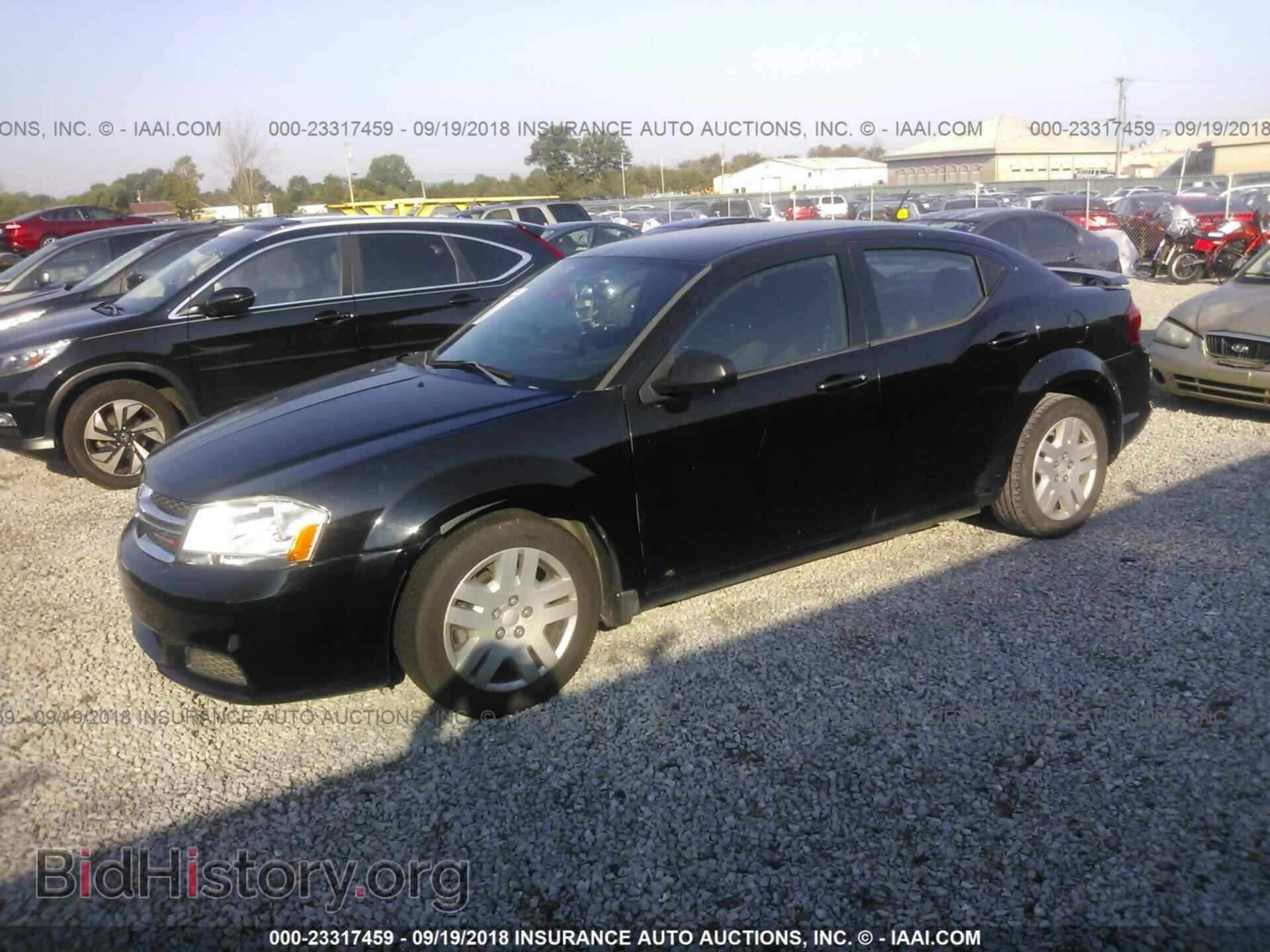 2013 Dodge Avenger - VIN: 1C3CDZAB1DN631505 - Фото 2
