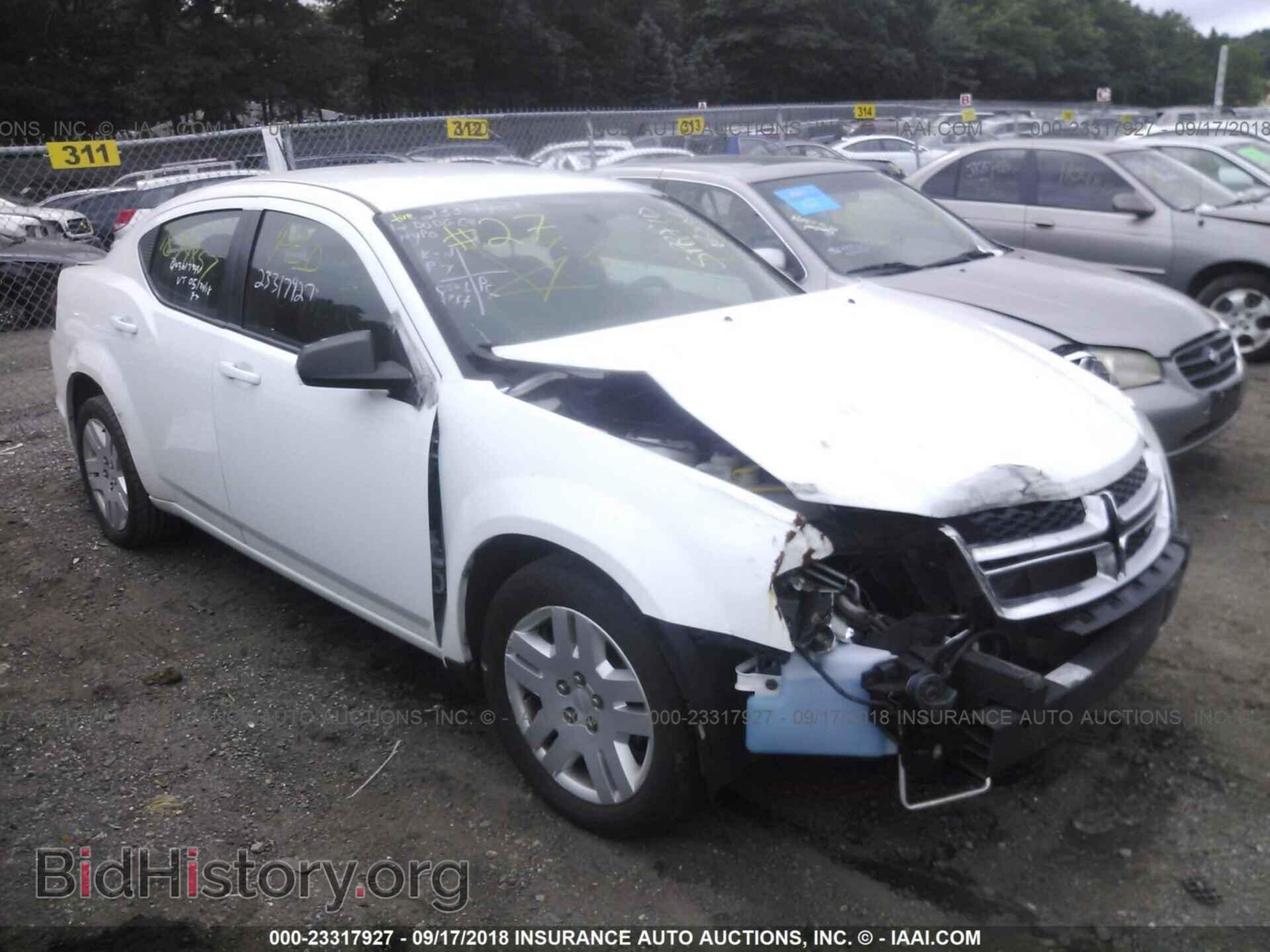 Photo 1C3CDZAB0CN118308 - Dodge Avenger 2012