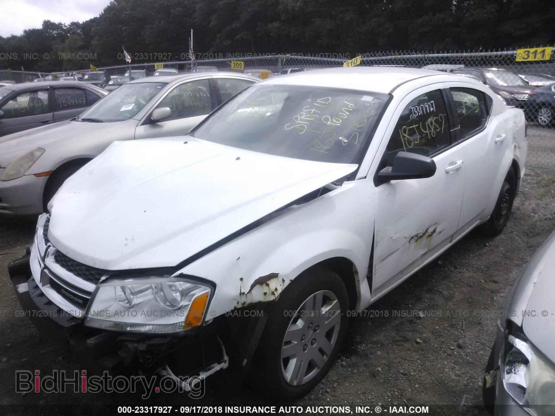 2012 Dodge Avenger - VIN: 1C3CDZAB0CN118308 - Photo 2