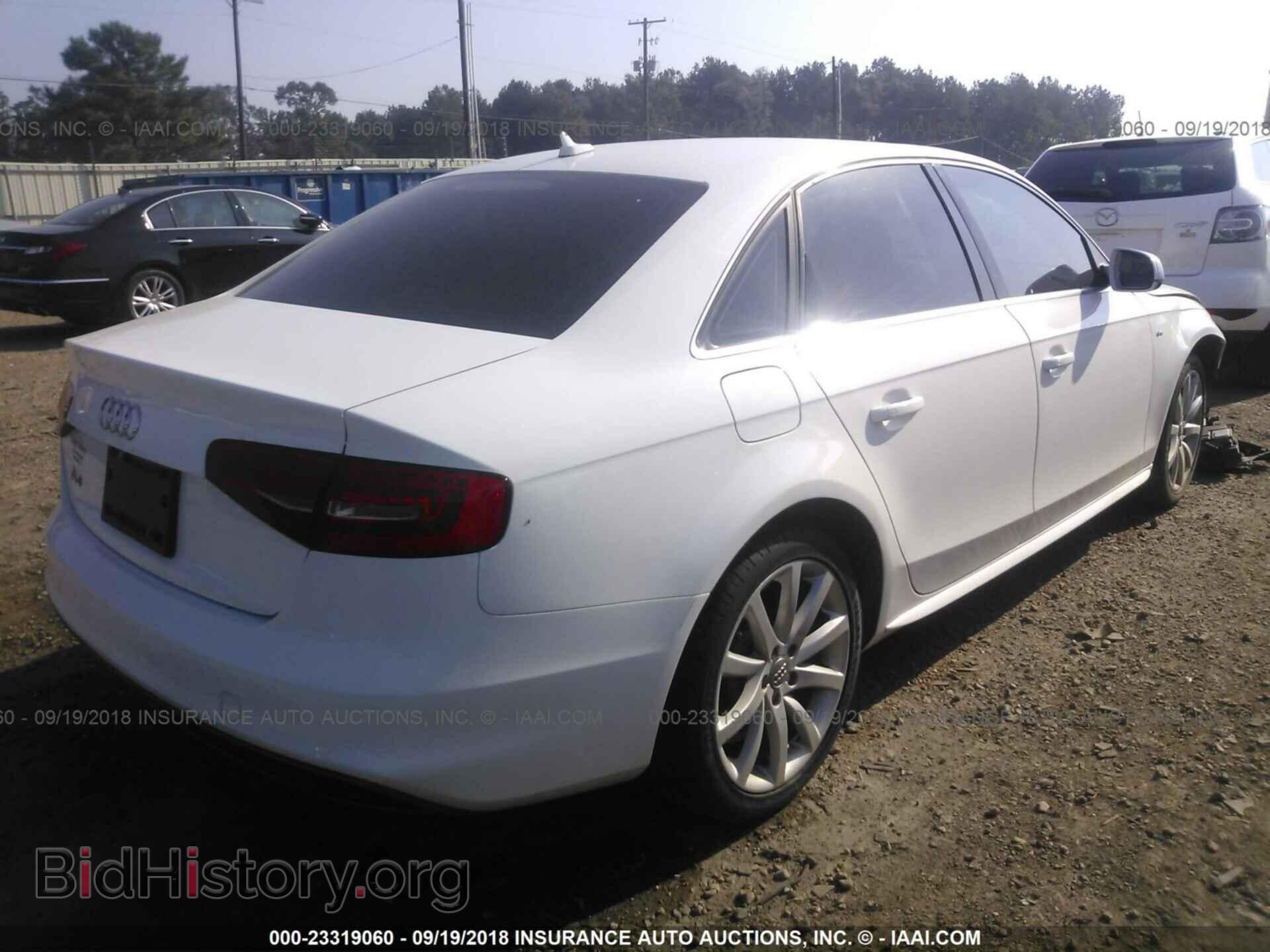 2014 Audi A4 - VIN: WAUAFAFL7EA018505 - Photo 4