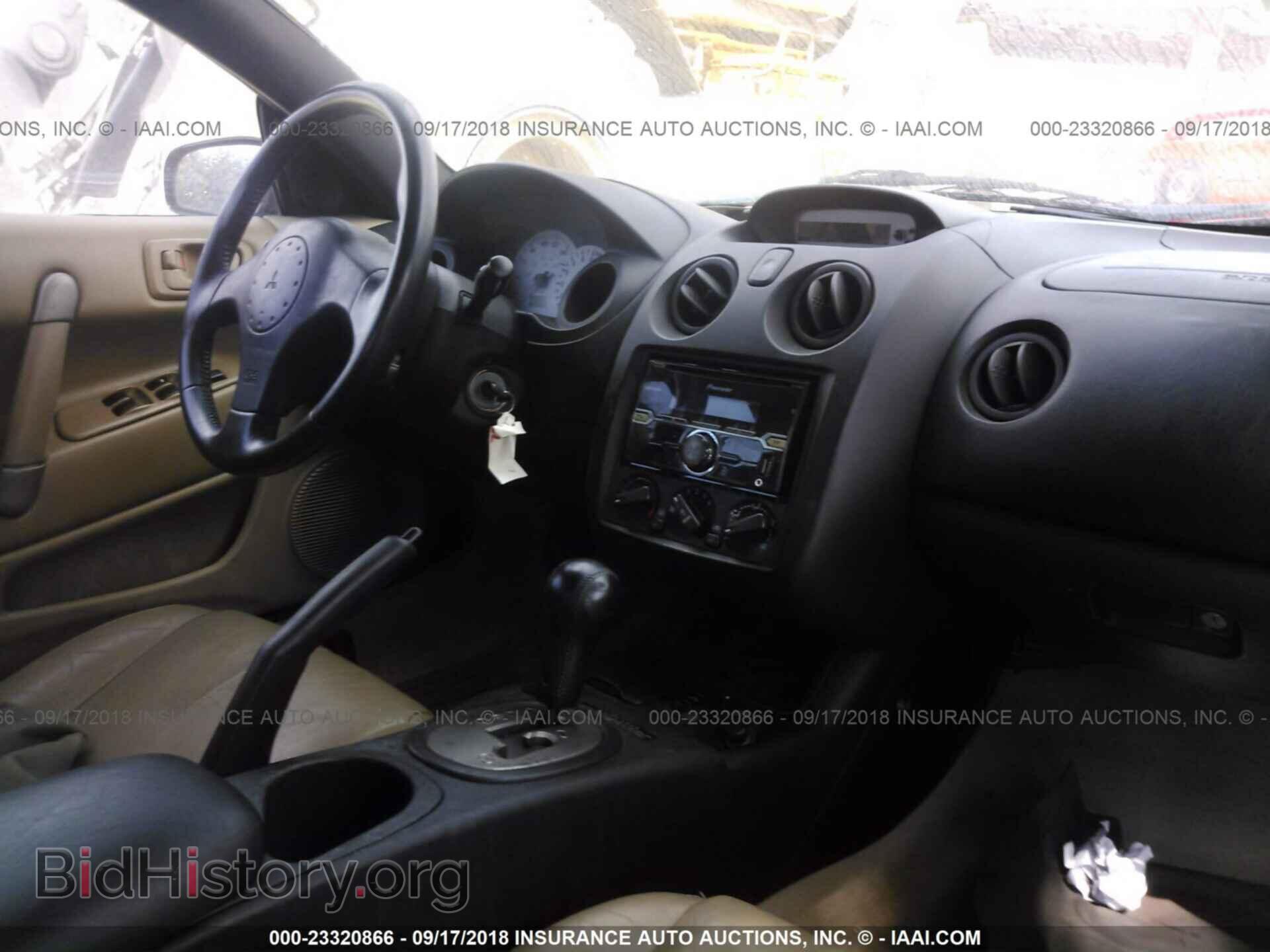 2001 MITSUBISHI ECLIPSE - VIN: 4A3AE85H61E184476 - Фото 5