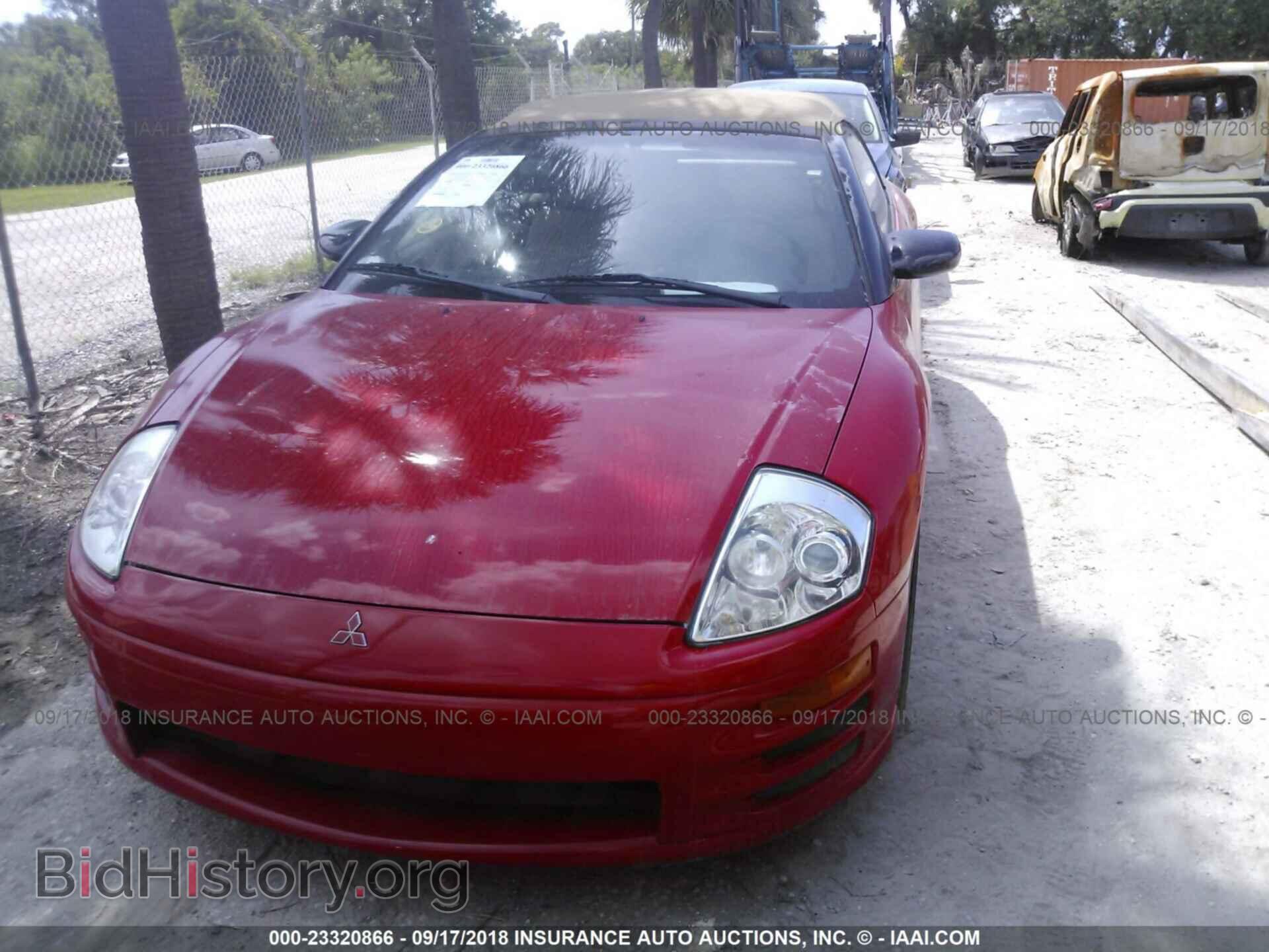 2001 MITSUBISHI ECLIPSE - VIN: 4A3AE85H61E184476 - Фото 6