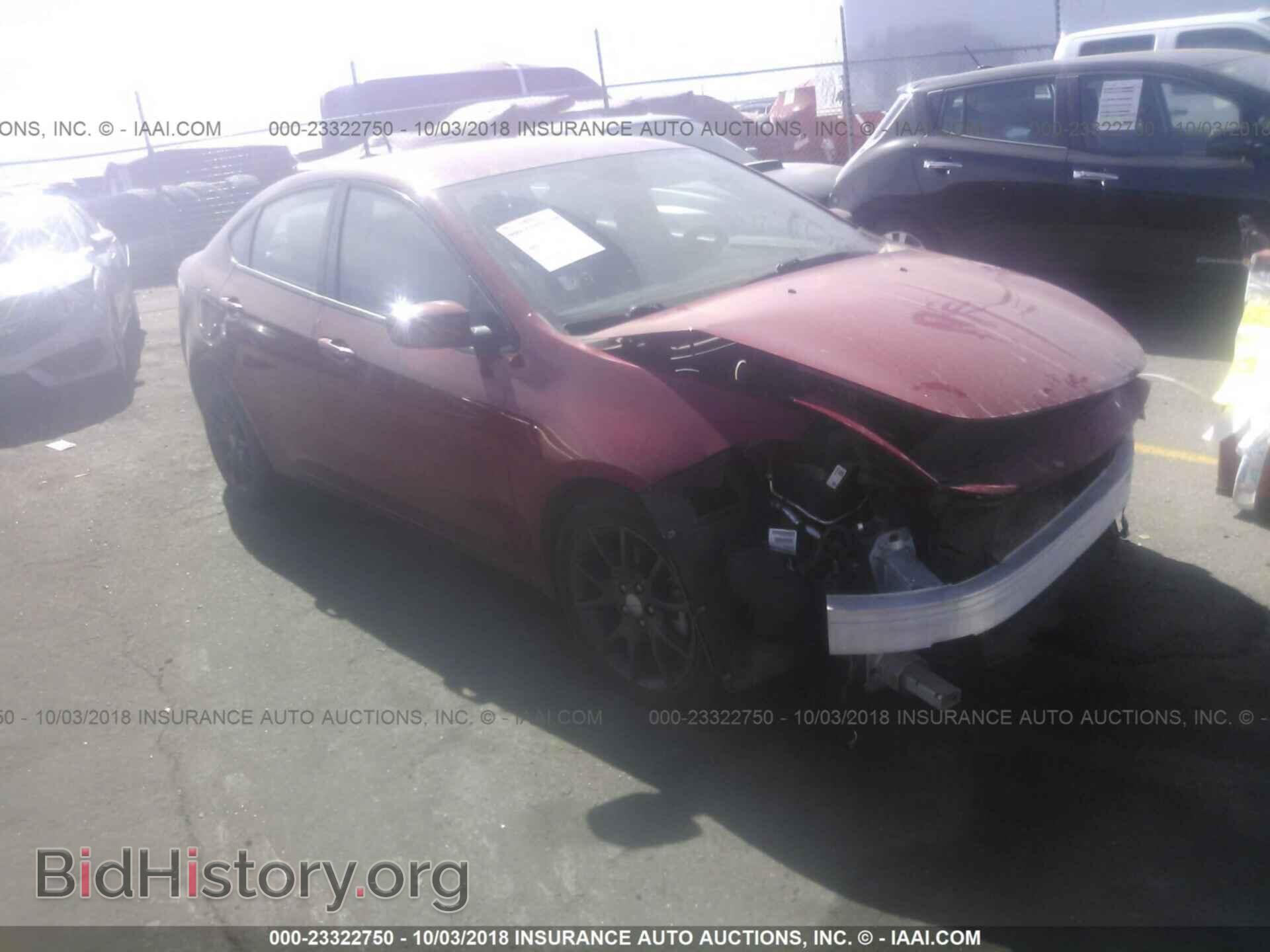 Фотография 1C3CDFBB3FD422028 - DODGE DART 2015
