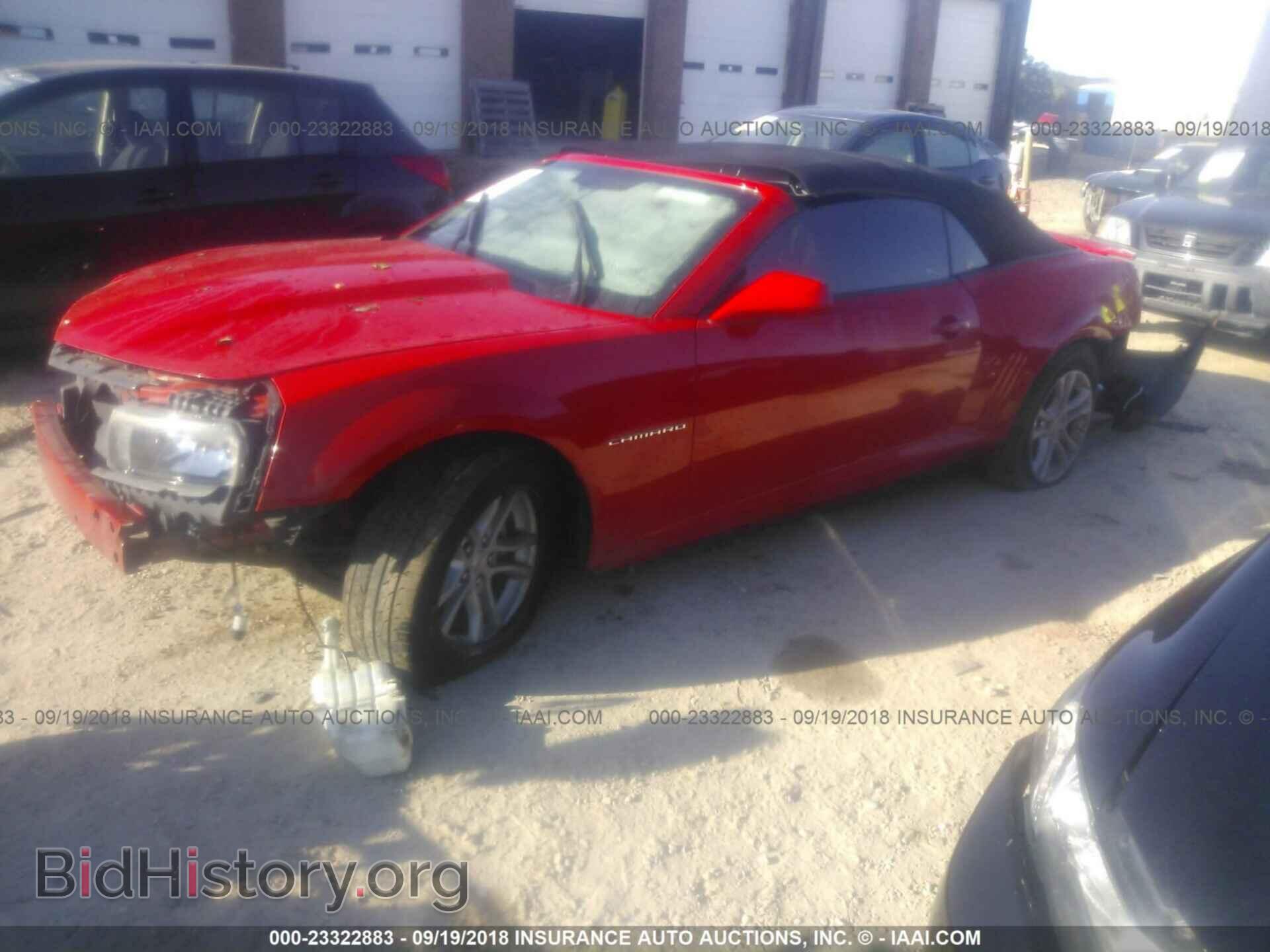 2015 Chevrolet Camaro - VIN: 2G1FD3D34F9277777 - Photo 2