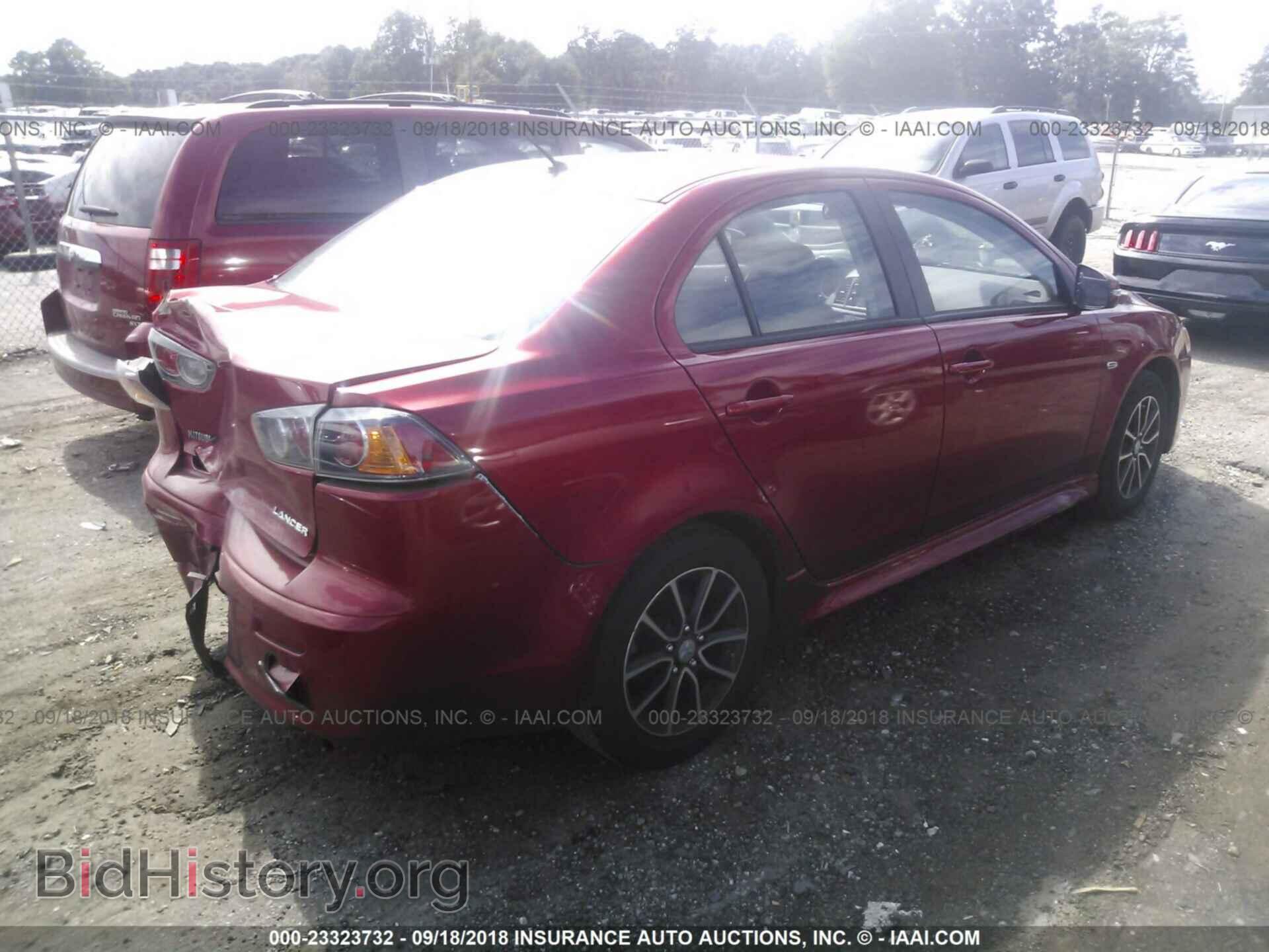 2017 MITSUBISHI LANCER - VIN: JA32U2FU3HU011421 - Фото 4