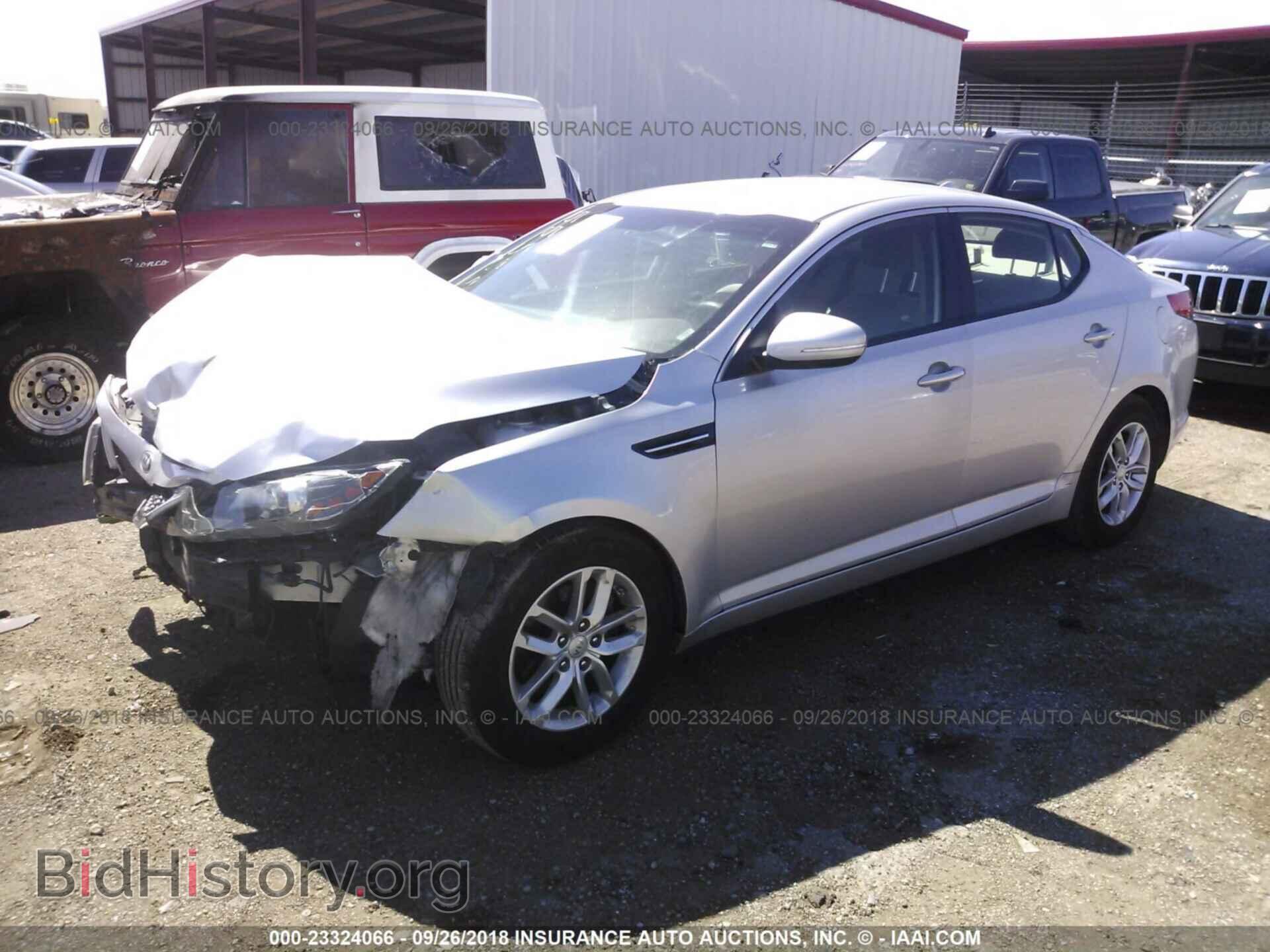2013 Kia Optima - VIN: KNAGM4A77D5422844 - Photo 2