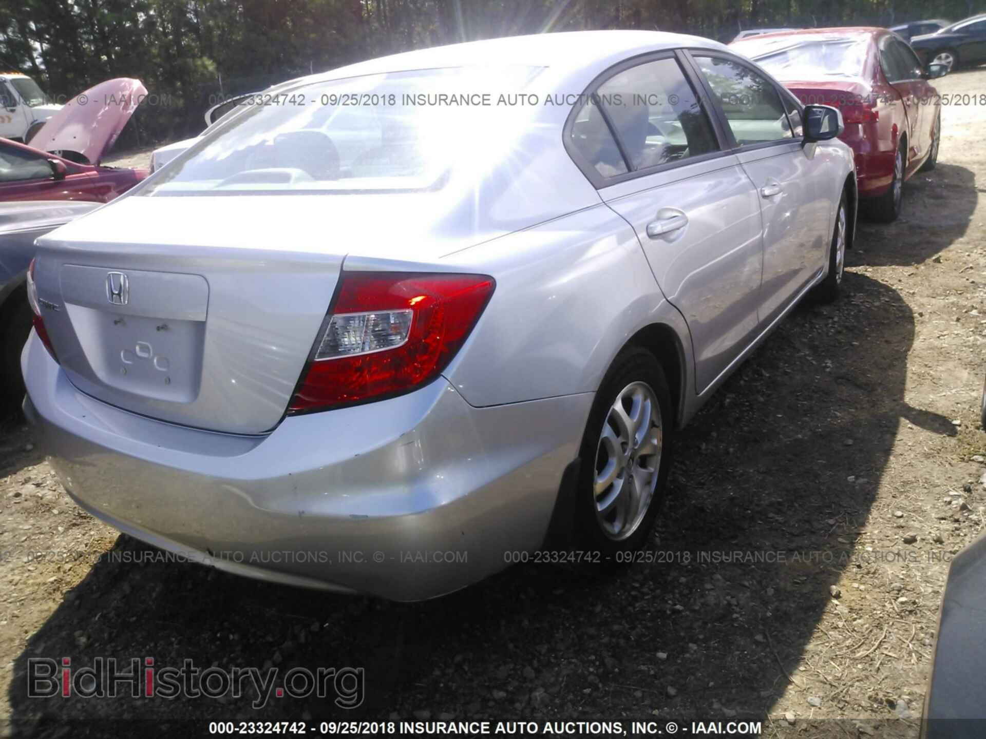 2012 HONDA CIVIC - VIN: 2HGFB2F87CH325341 - Photo 4